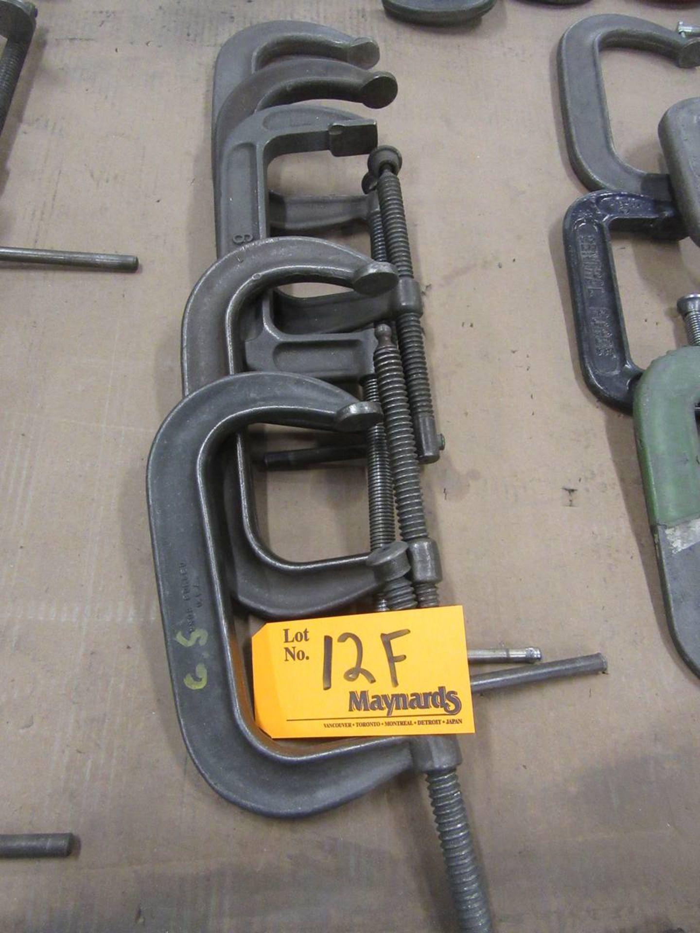 (5) 6" C Clamps