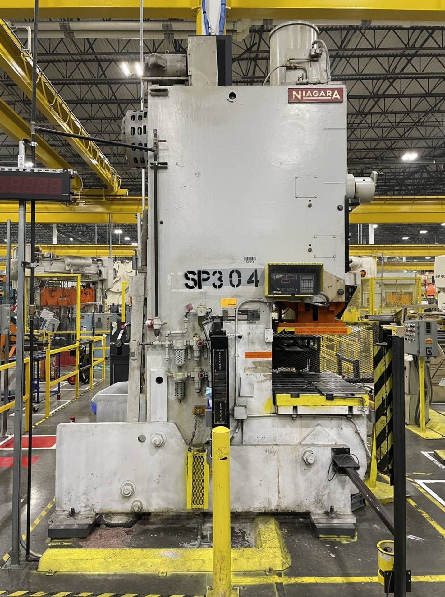 Niagara E-150 150 Ton OBI Press [SUBJECT TO BULK BID] - Image 13 of 21