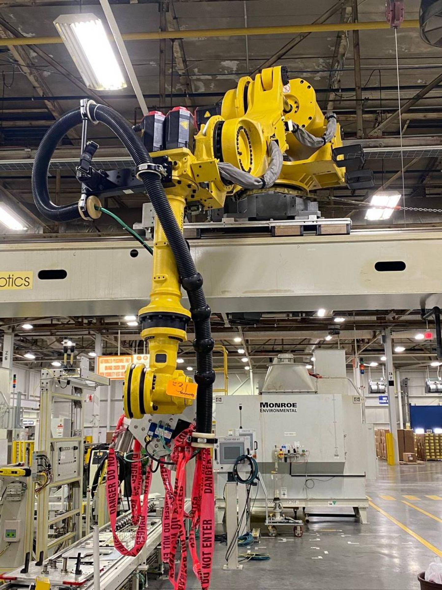 2012 Fanuc R2000ib-200R Gantry Type 6- Axis Robot