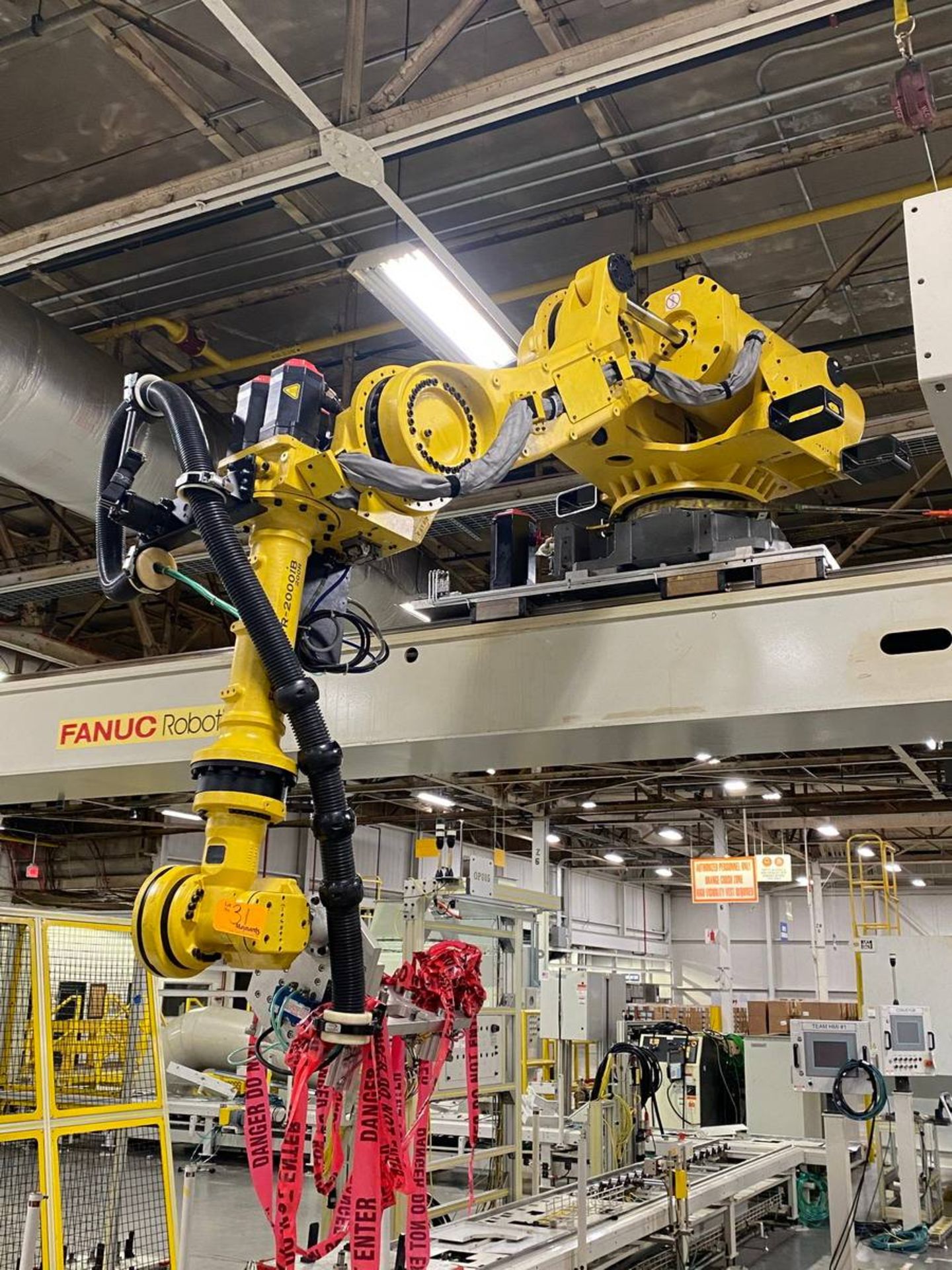 2012 Fanuc R2000ib-200R Gantry Type 6- Axis Robot - Image 2 of 6