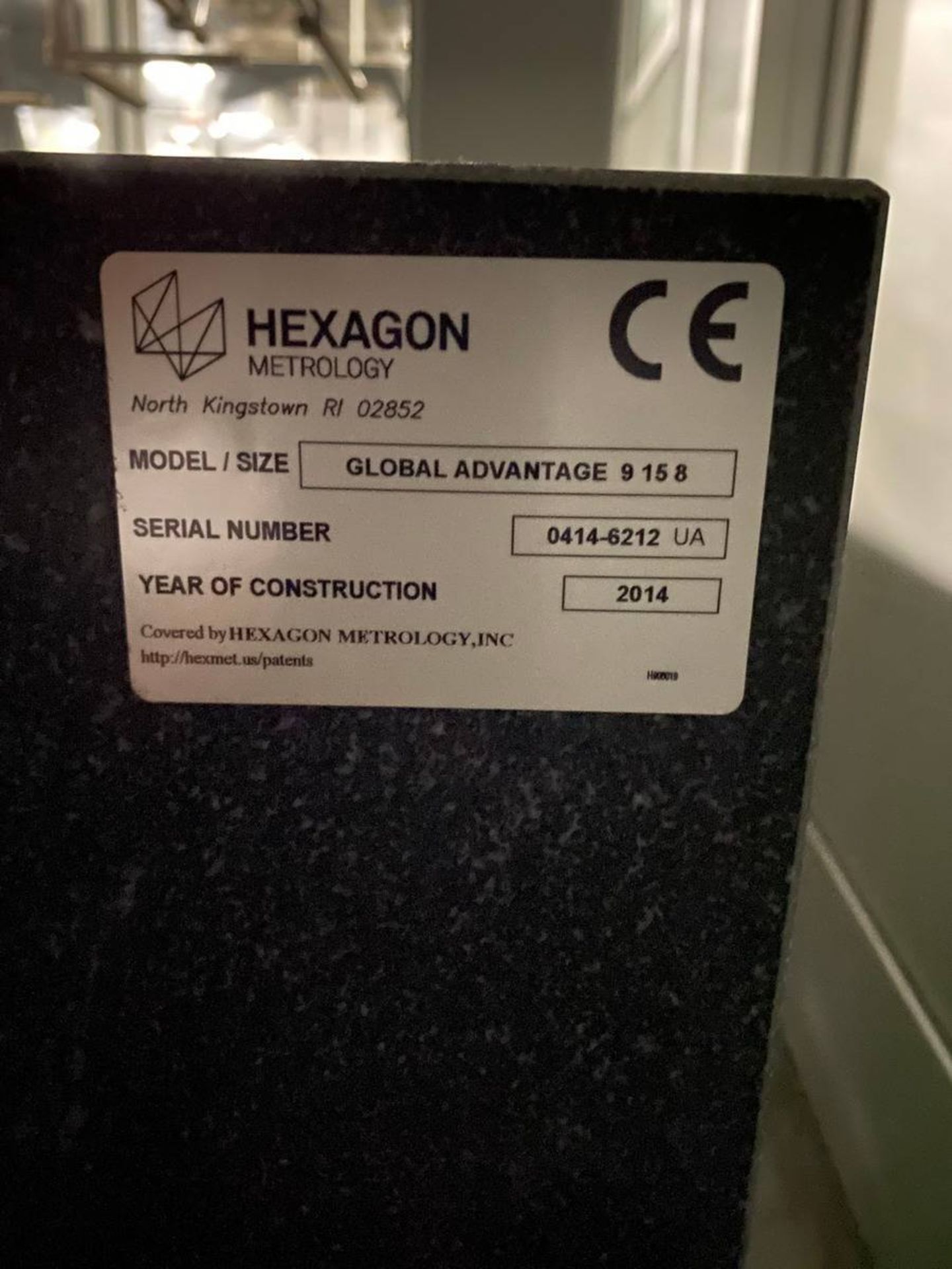 2014 Brown & Sharpe - Hexagon Metrology Global Advantage 9-15-8 CMM - Image 11 of 11