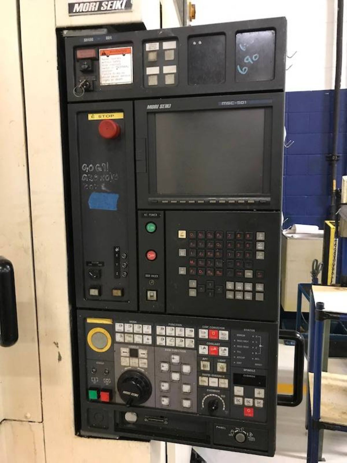 1998 Mori Seiki SH-400 4-Axis Horizontal Machining Center - Bild 6 aus 16