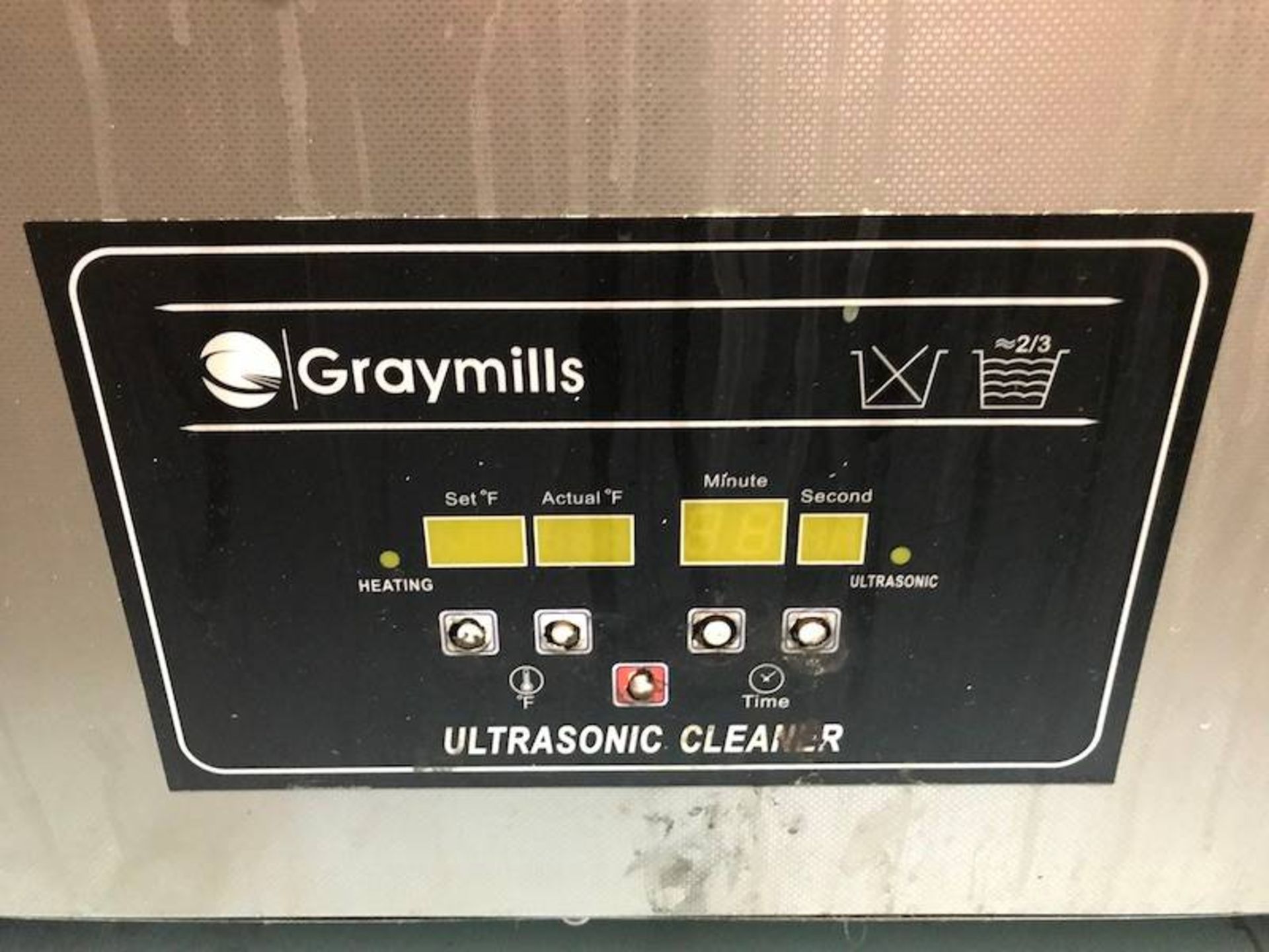 Graymills BTV Ultrasonic Cleaner - Image 2 of 3