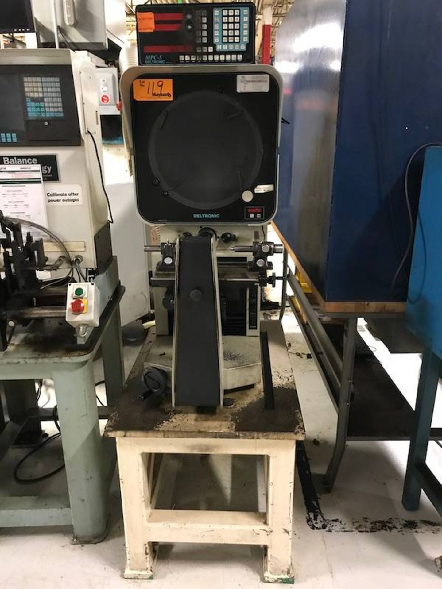 Deltronic DH214-MP95 Optical Comparator