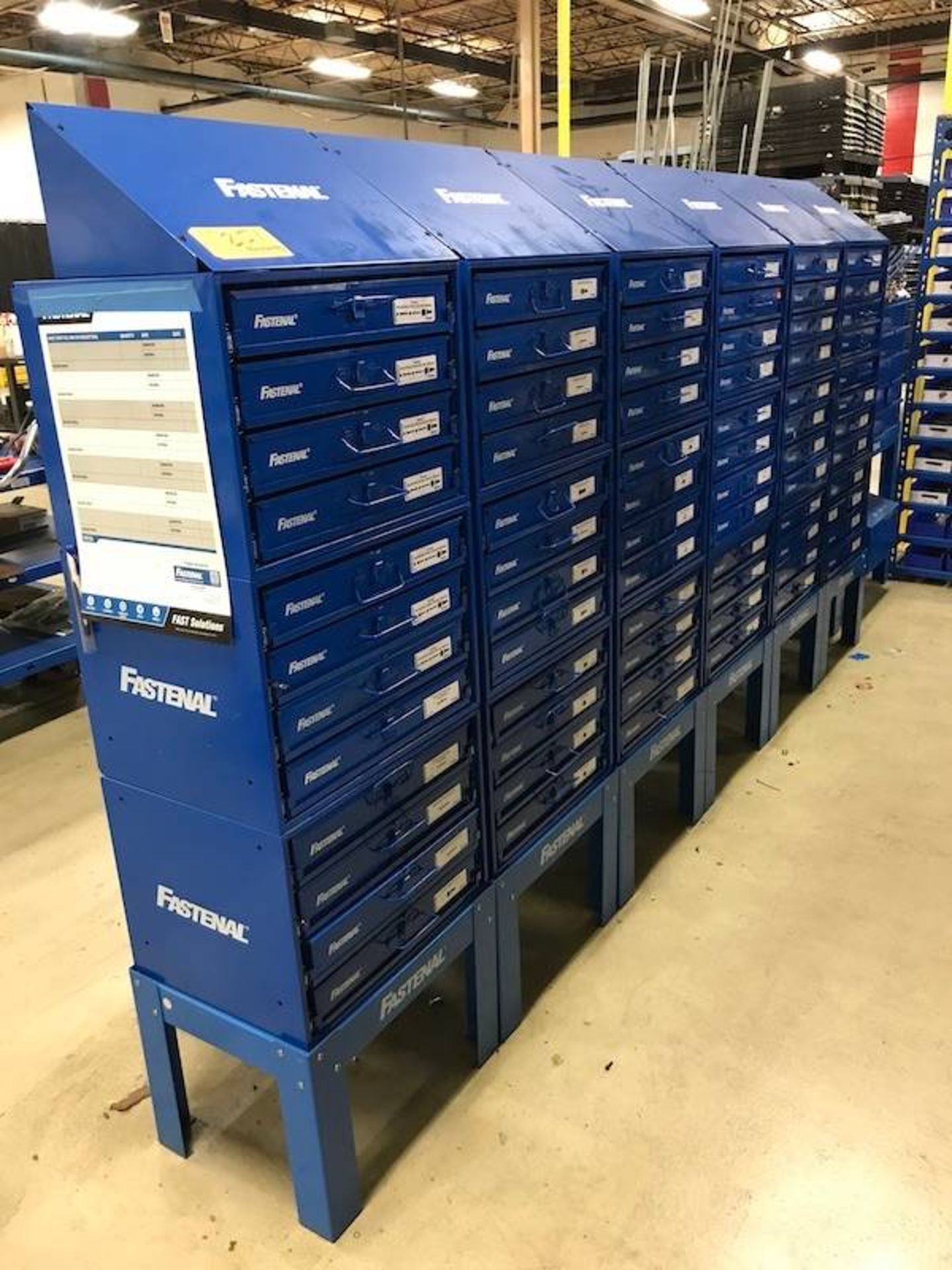 Contents of Fastenal Parts Bins