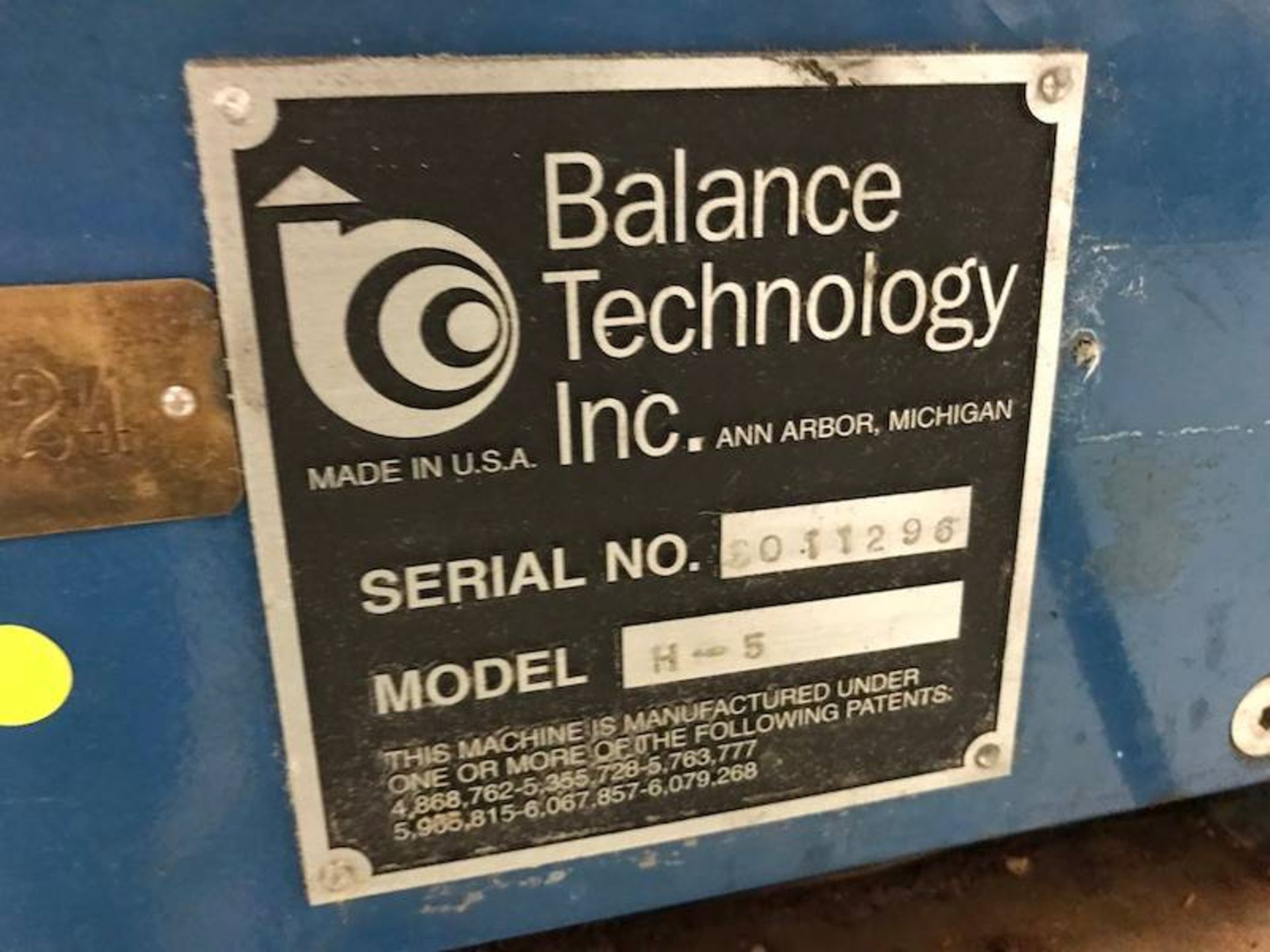 Balance Technology Inc. H-5 Lathe Cell Balancer - Image 4 of 4