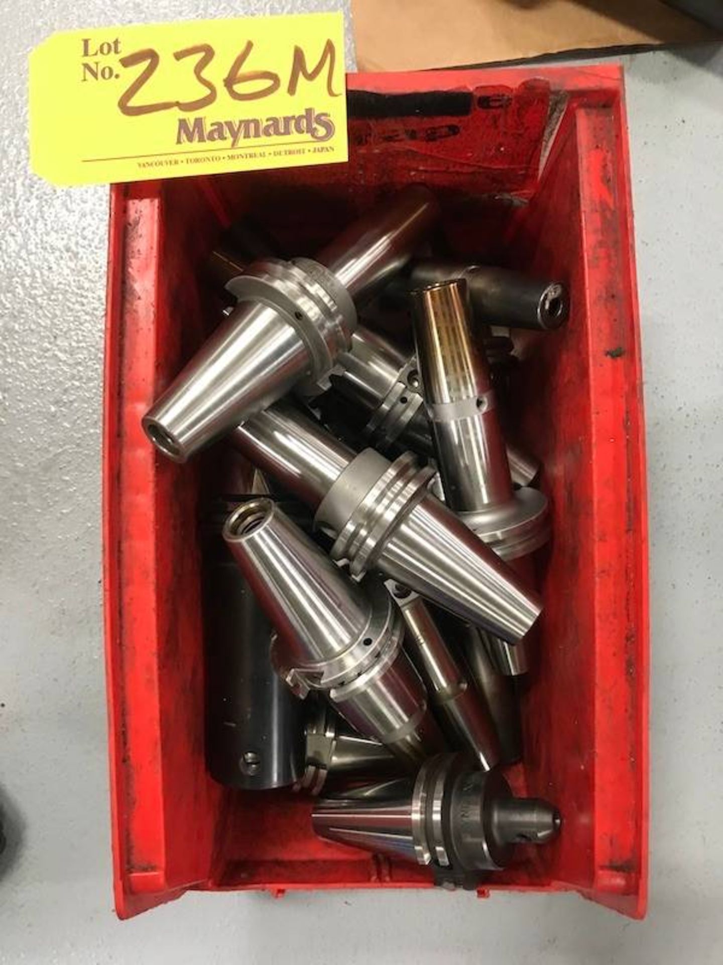 Lot of (15) CAT40 Tool Holders