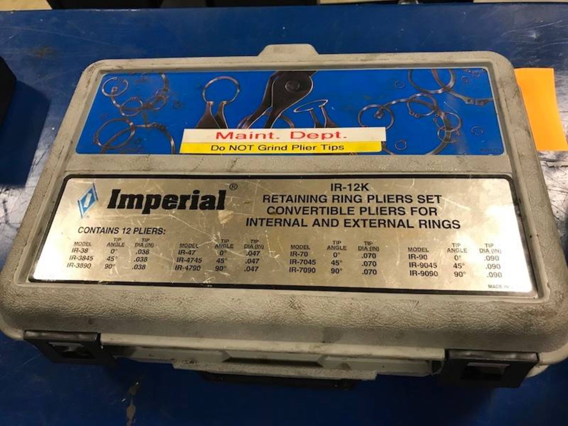 Imperial Retaining Ring Pliers Set - Image 3 of 3