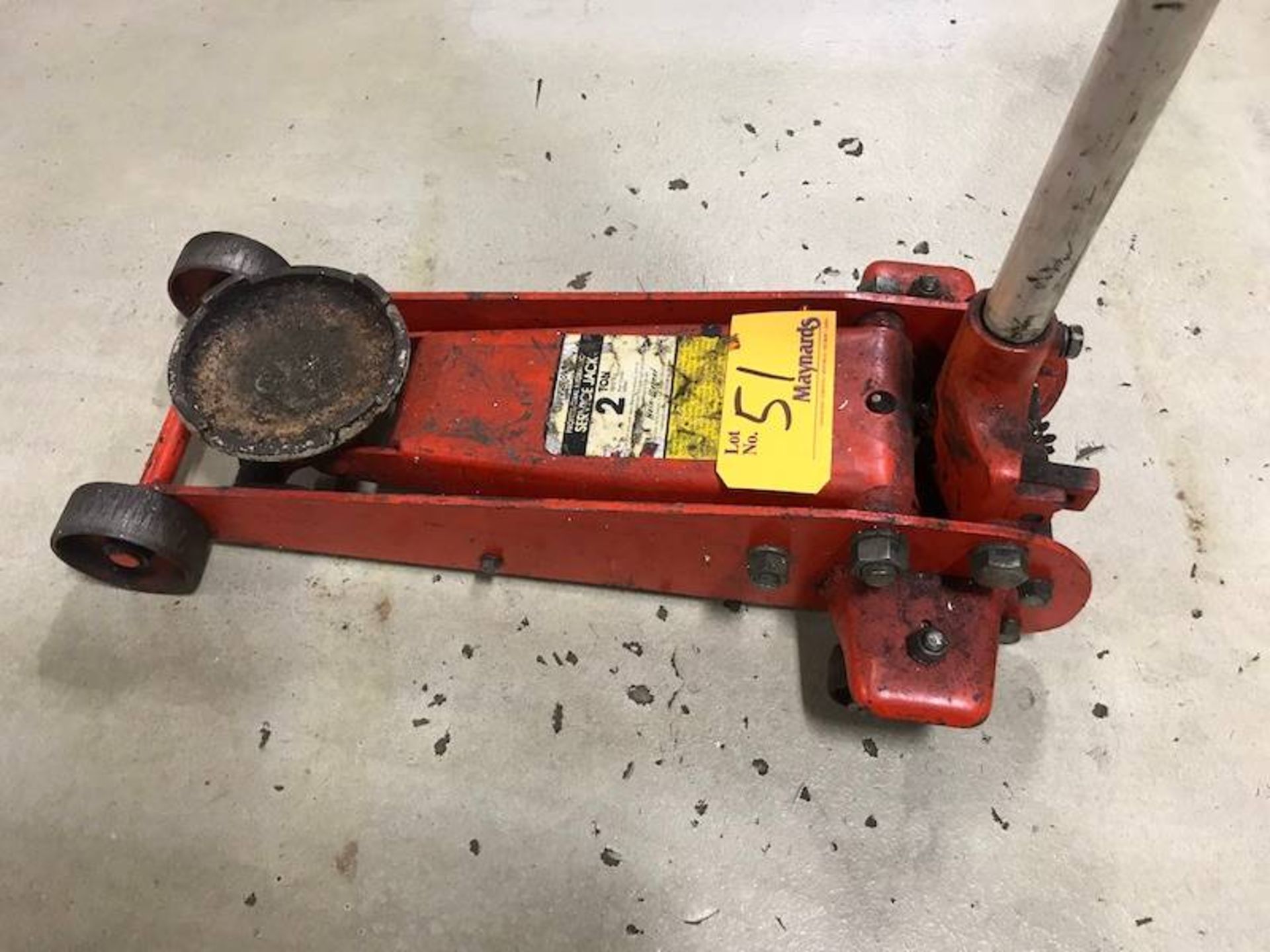 Hein-Werner 2-Ton Heavy Duty Hydraulic Jack - Image 2 of 3