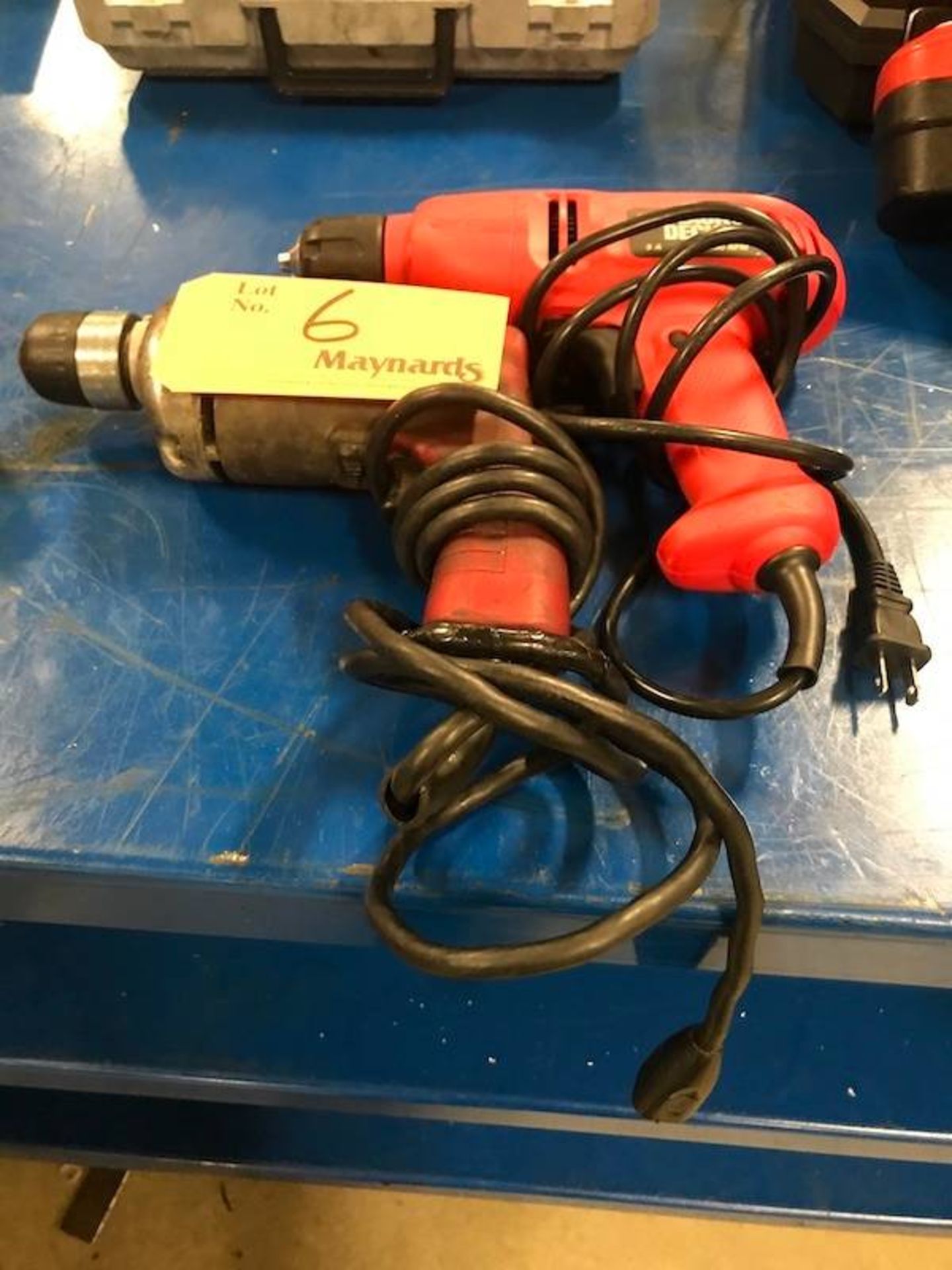 Lot of (2) Electric Drills