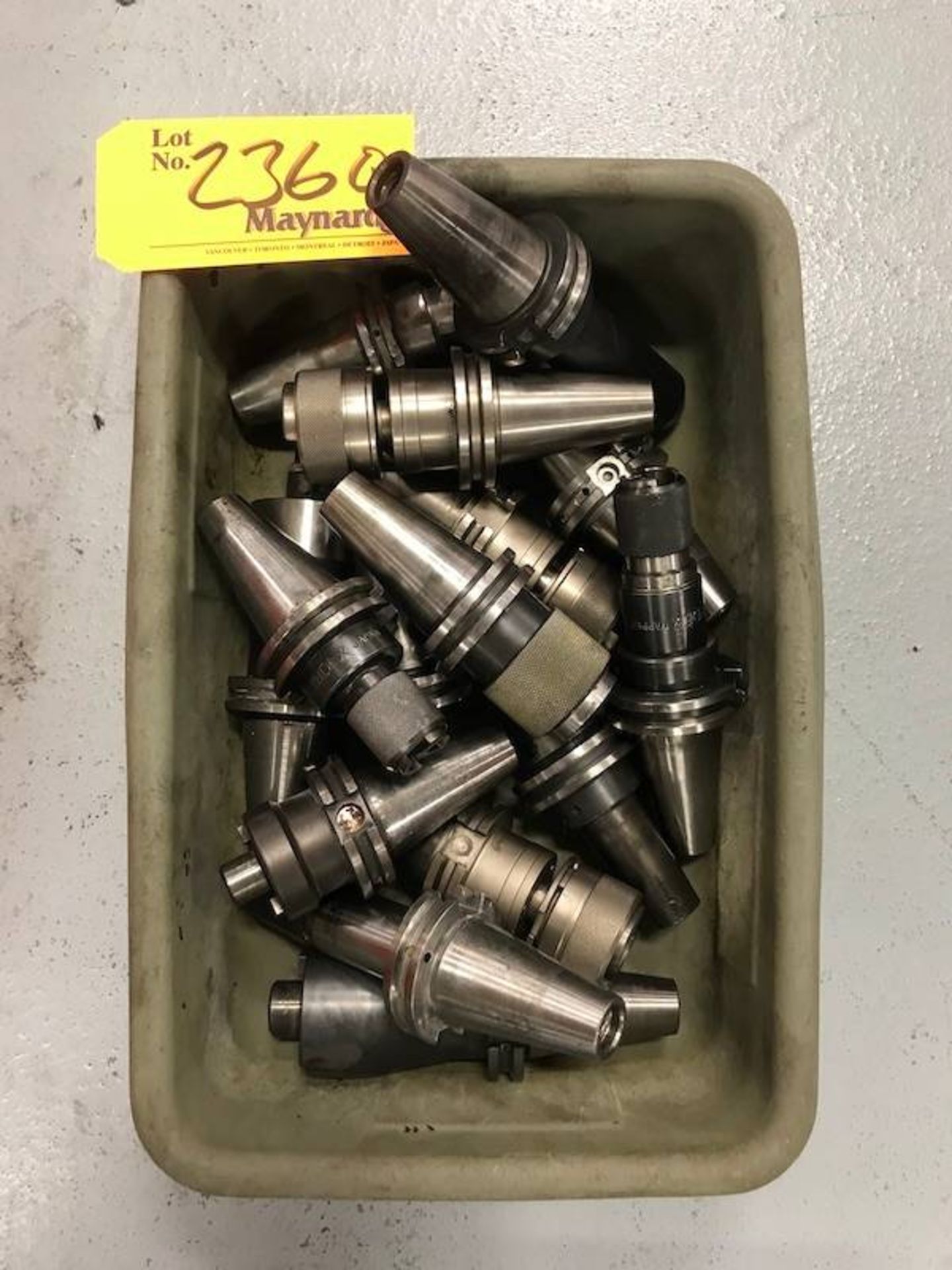 Lot of (15) CAT40 Tool Holders