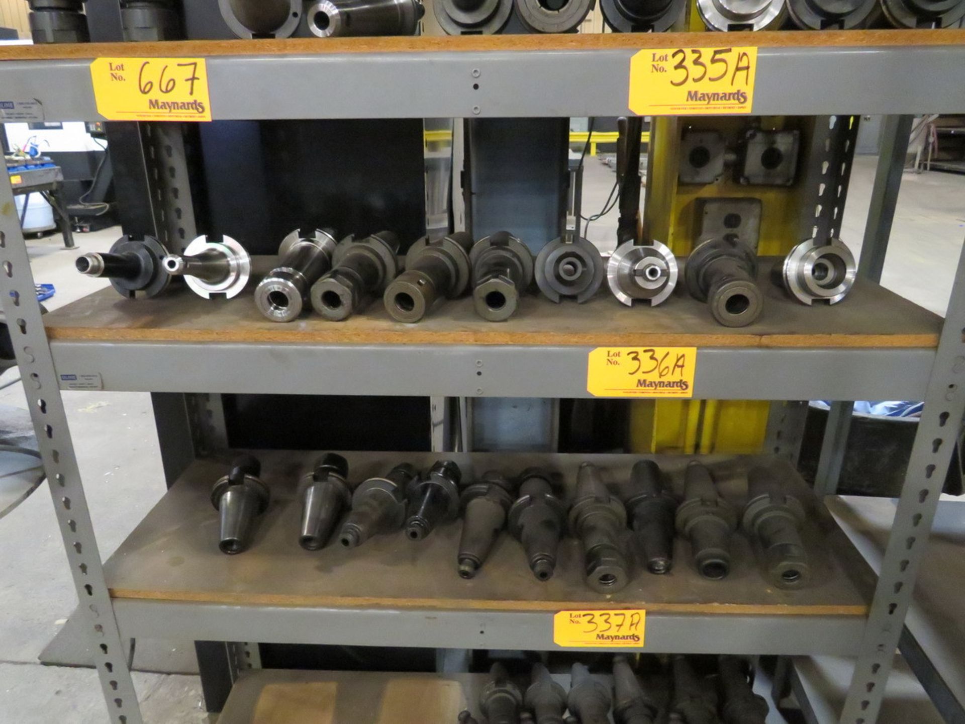 Assorted Cat 50 Tool Holders