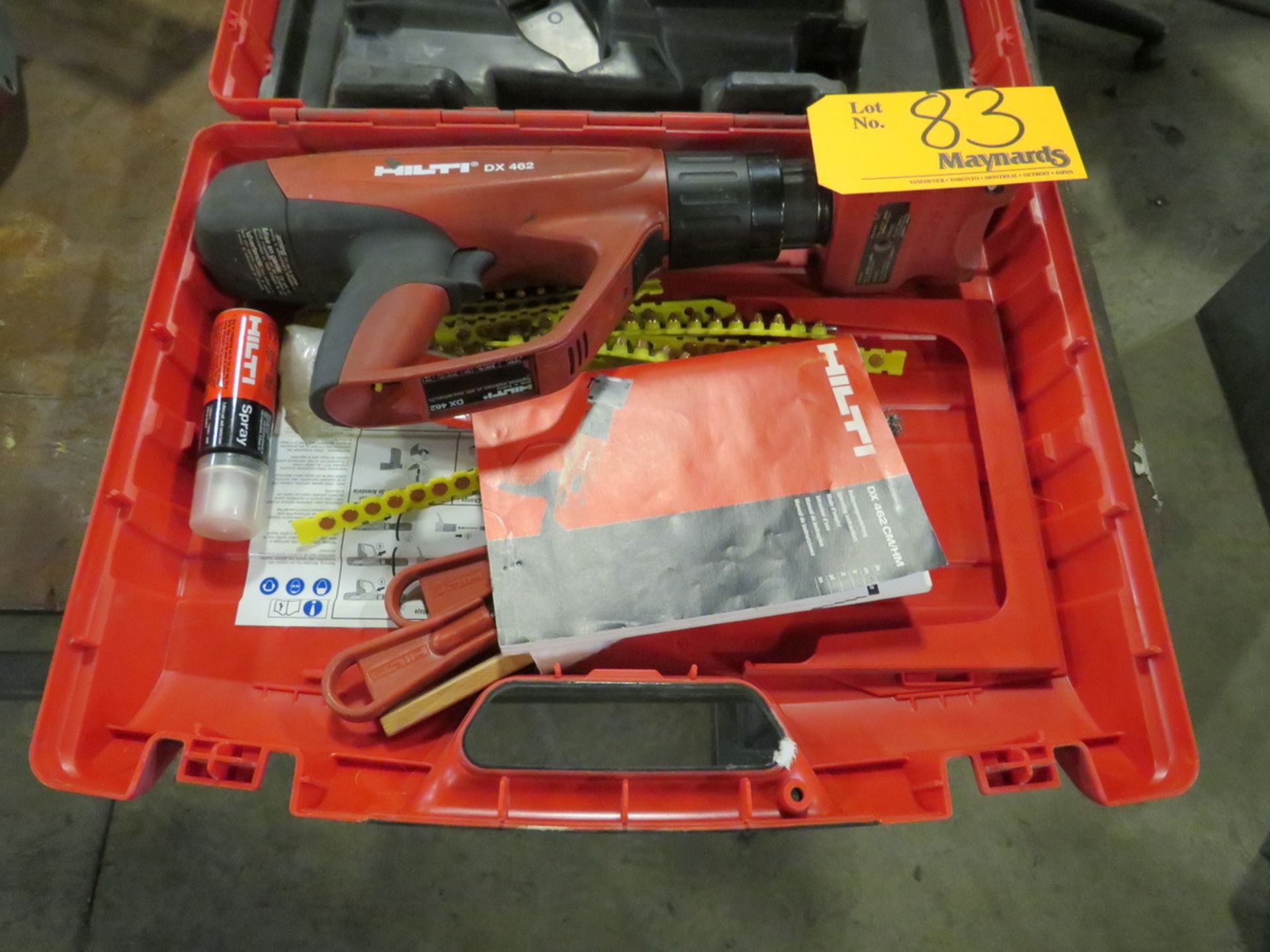 Hilti DX462 Powder Actuated Tool