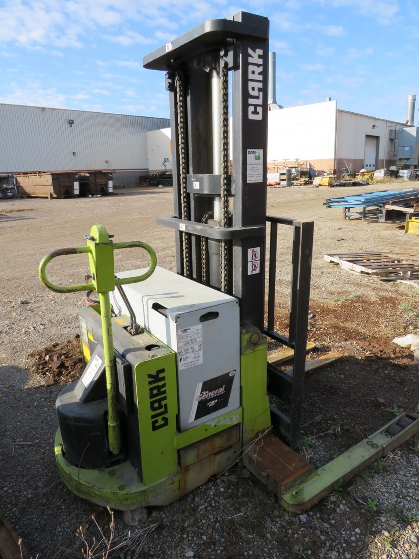 Clark S40 24V Walk Behind Electric Forklift - Image 6 of 14