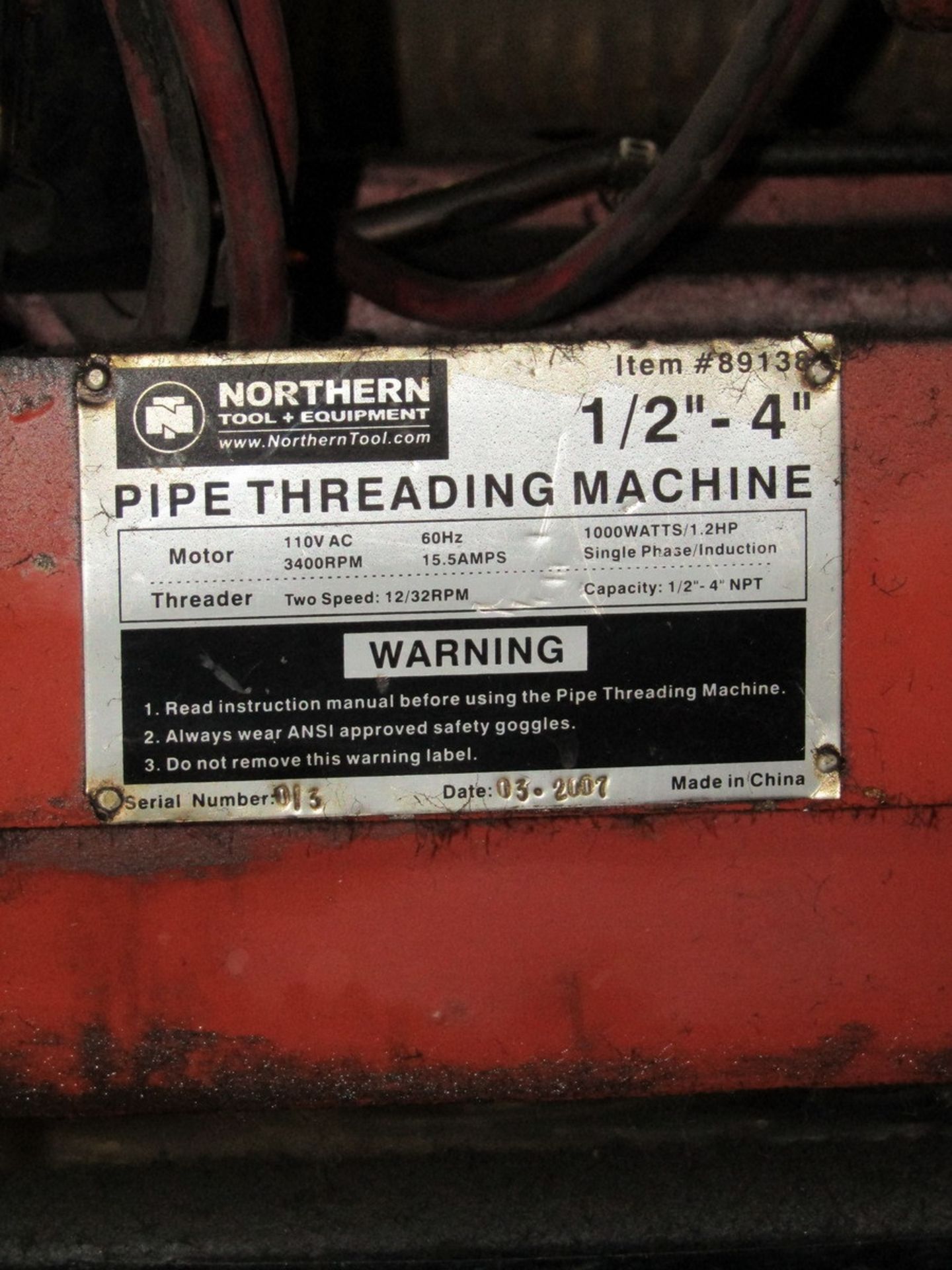 Northern Pipe Threader - Image 8 of 8