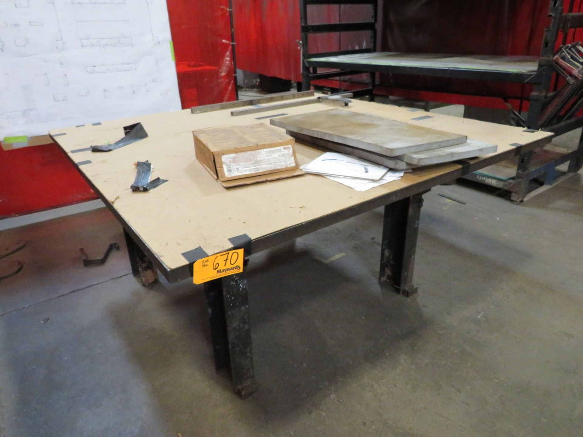 Heavy Duty Steel Table