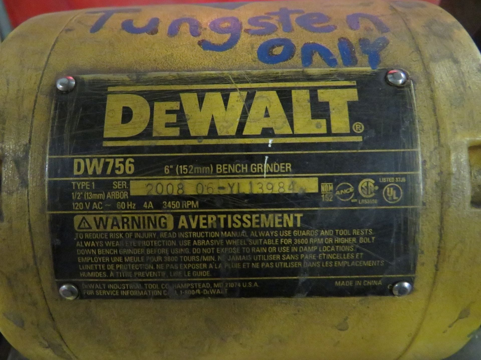 Dewault Double End Pedestal Grinder - Image 2 of 2