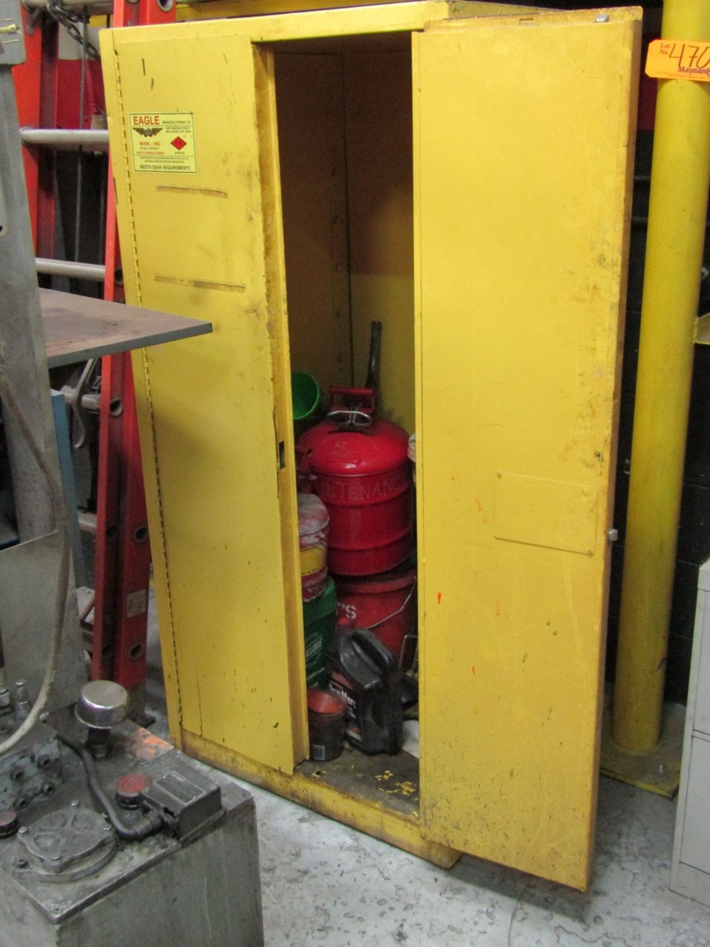 Eagle 1962 Flammable Liquid Storage Cabinet - Image 2 of 3