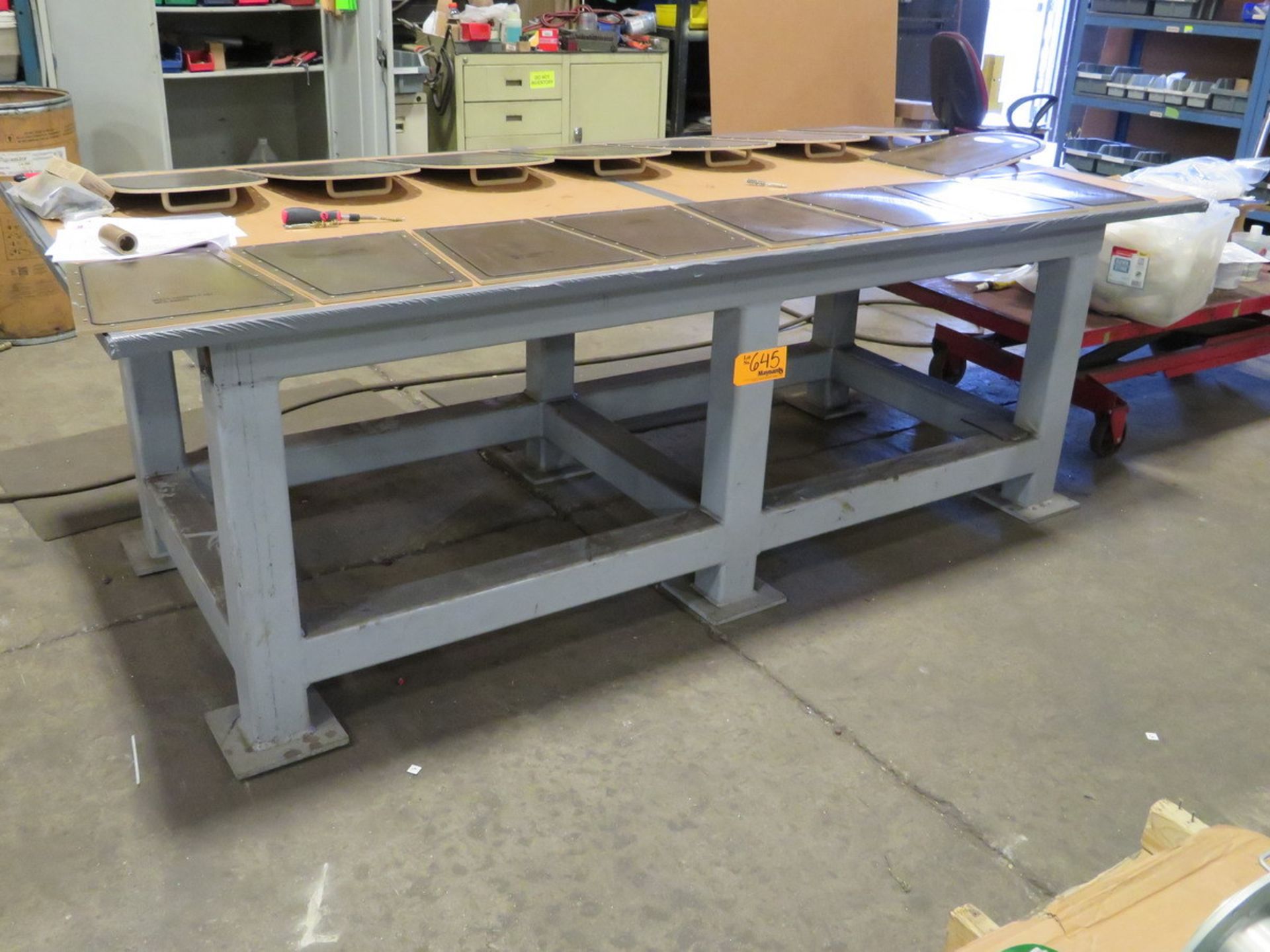 Heavy Duty Metal Work Table