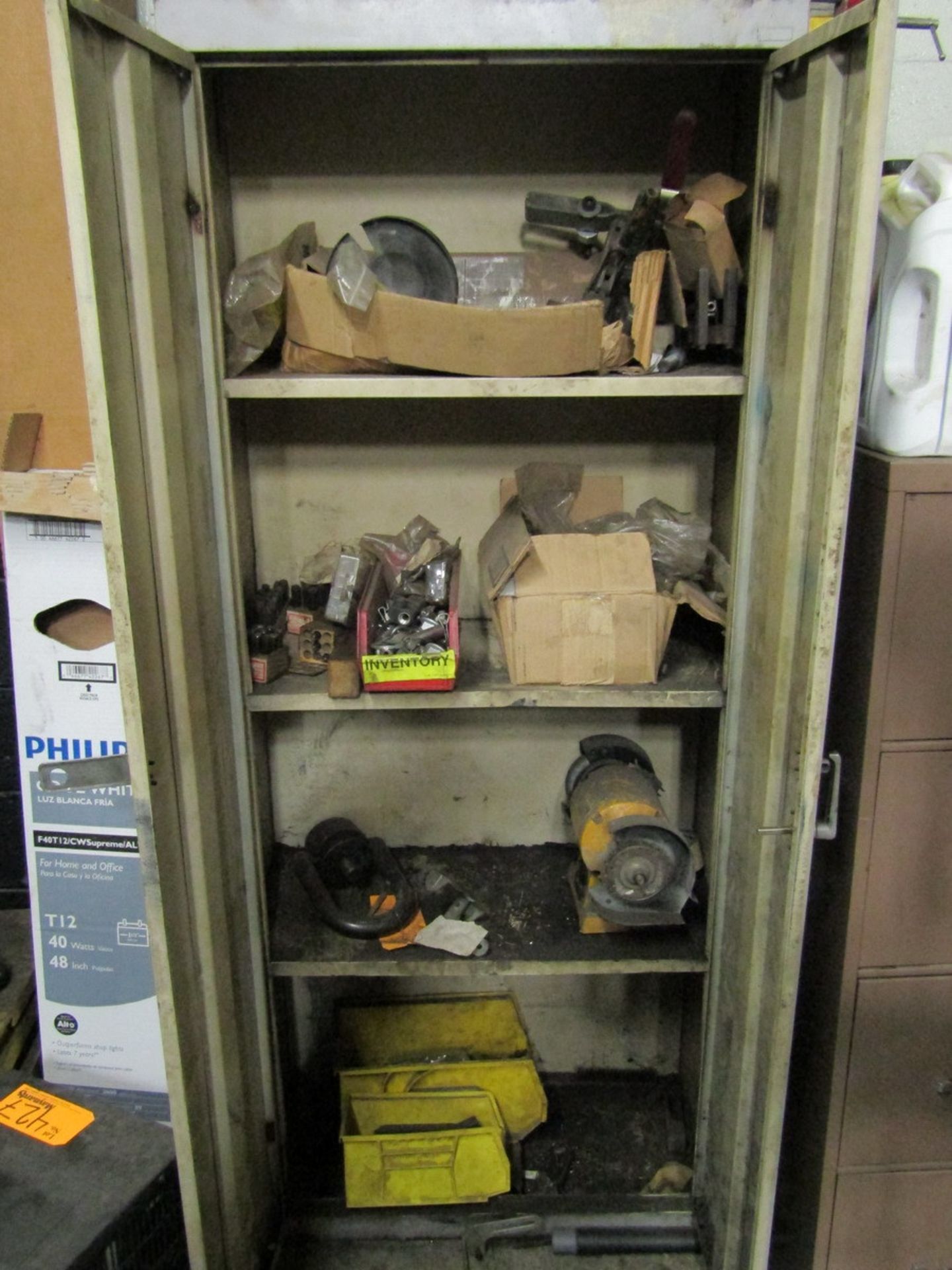 2-Door Metal Vertical Storage Cabinet - Image 2 of 2