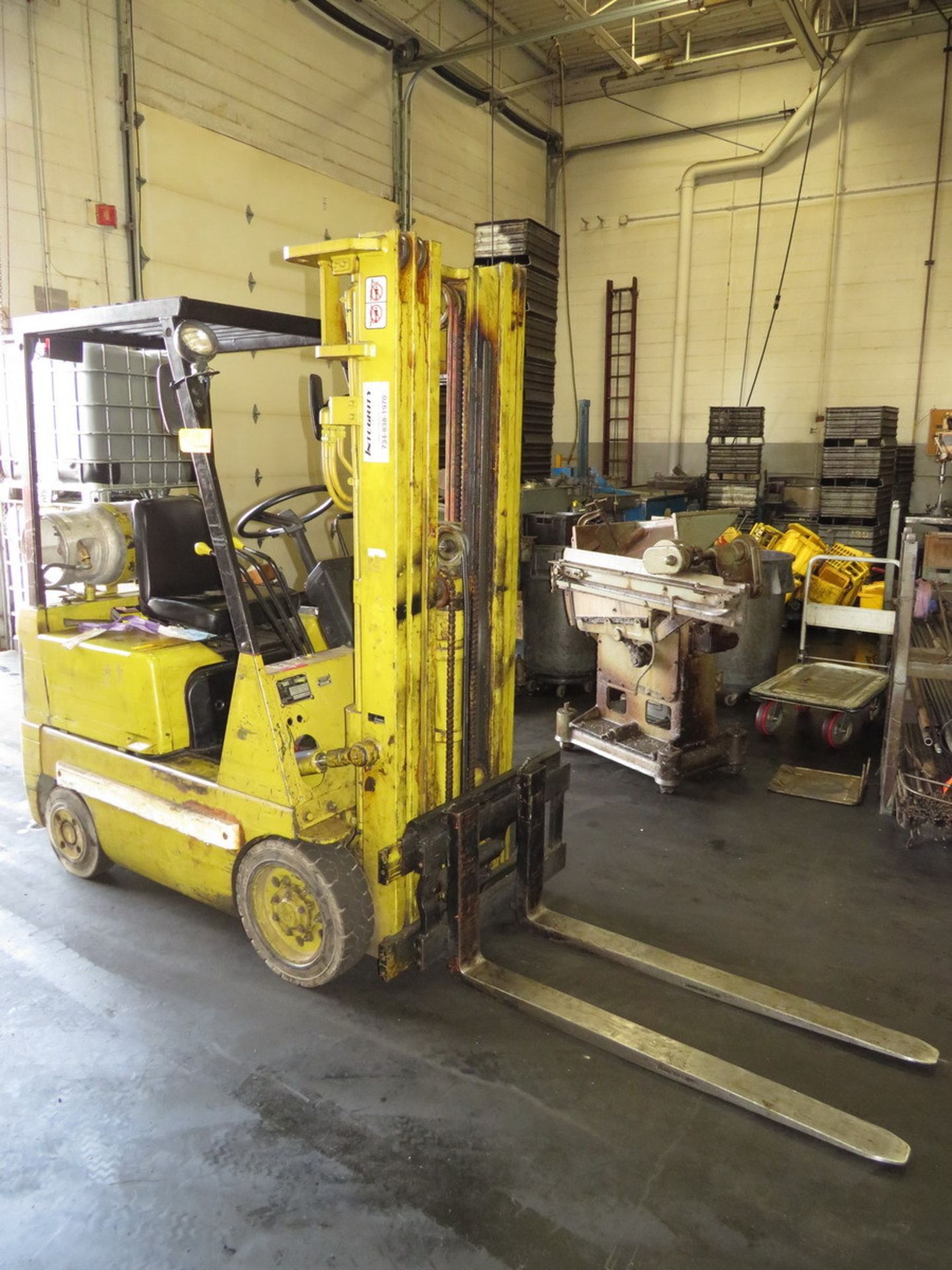 Mitsubishi FGC15 Propane Forklift - Image 2 of 7