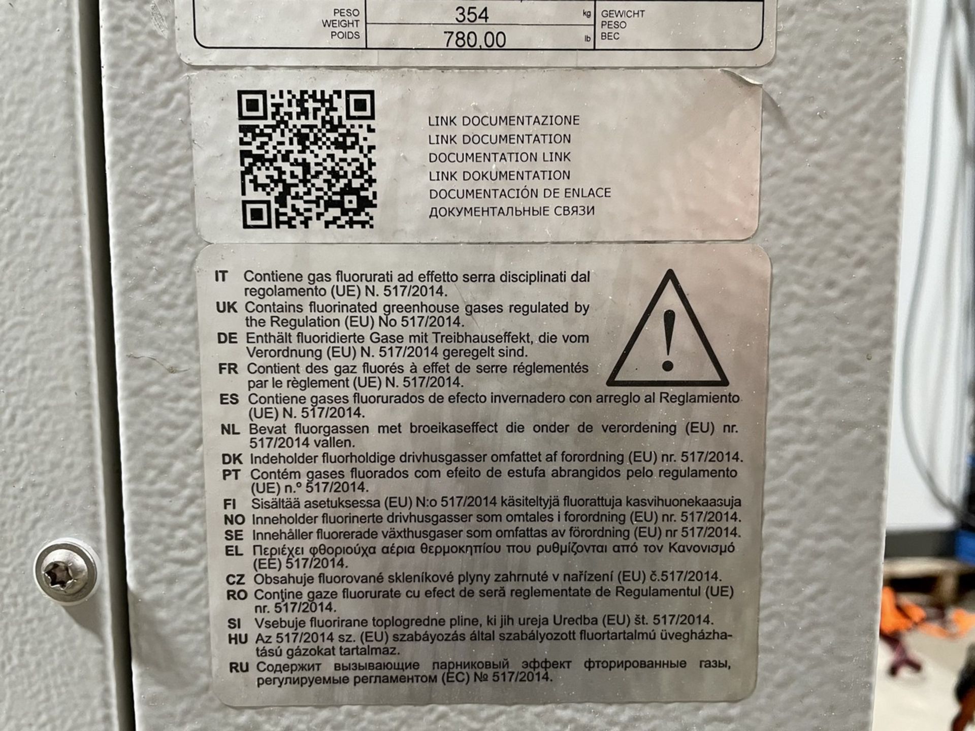 2018 MTA TAEevo TECH 081 Industrial Process Water Chiller - Image 7 of 10