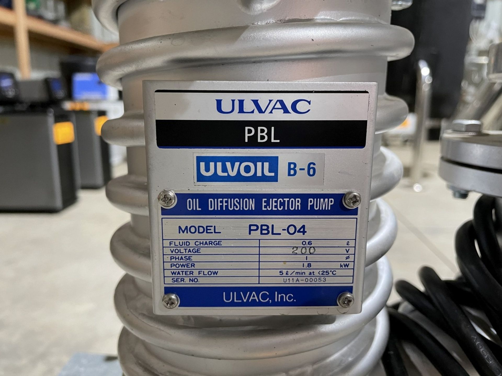 Ulvac PBL-04 Oil Diffusion Ejector Pump - Image 4 of 4