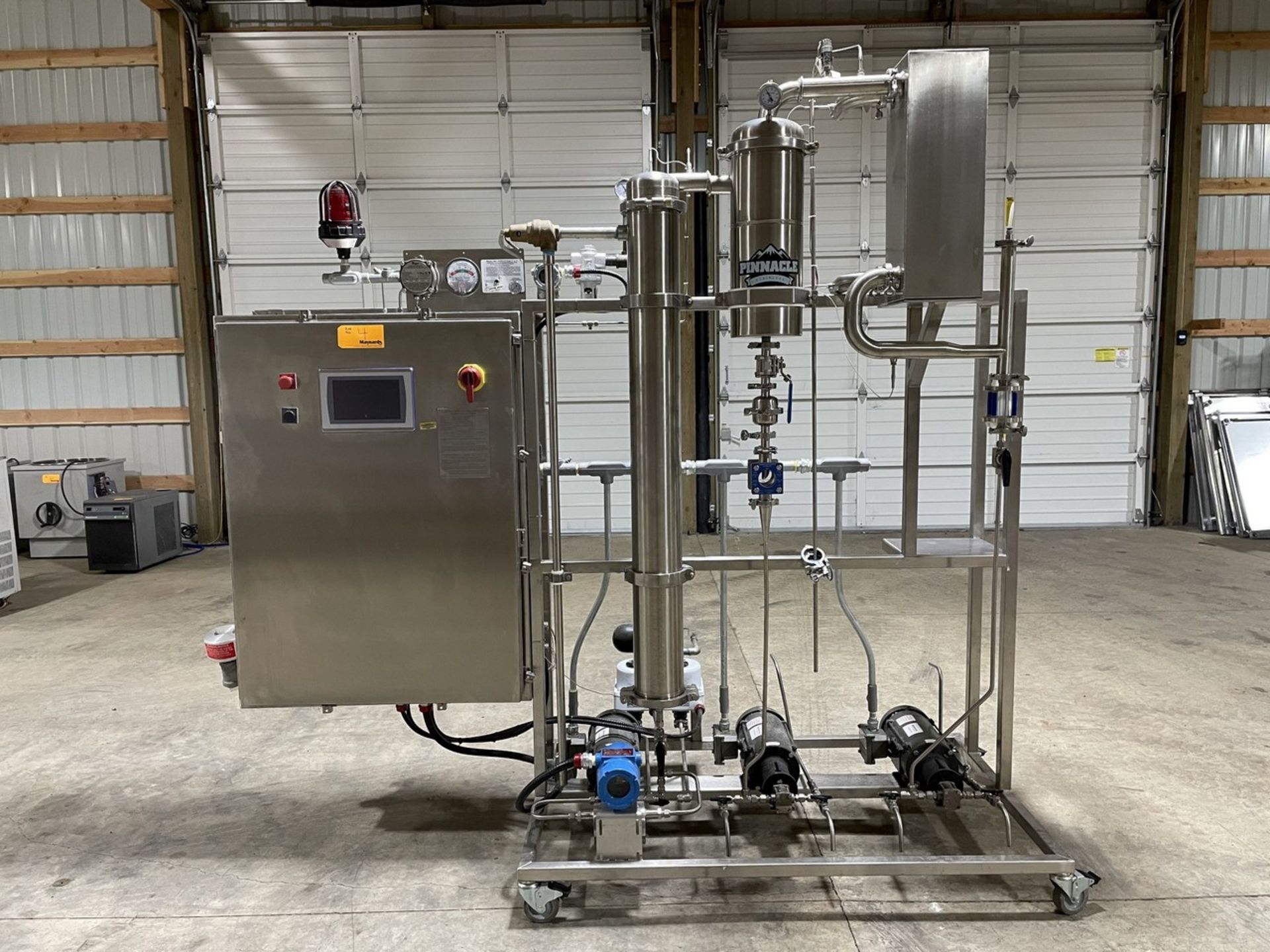 2018 Pinnacle Stainless Solvent Recovery Skid