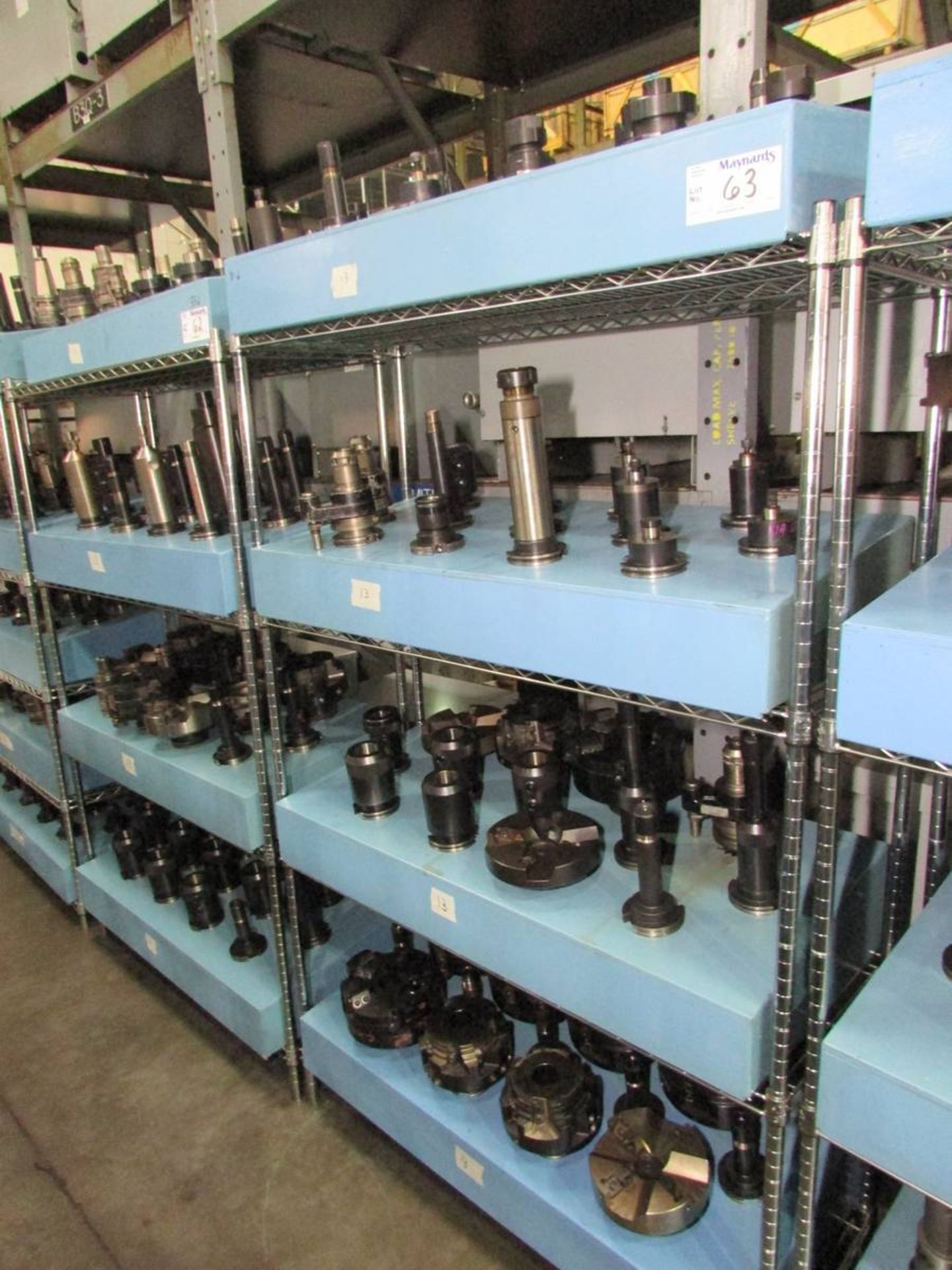 (52) Assorted CAT 50 Taper Tool Holders with Assorted Tooling