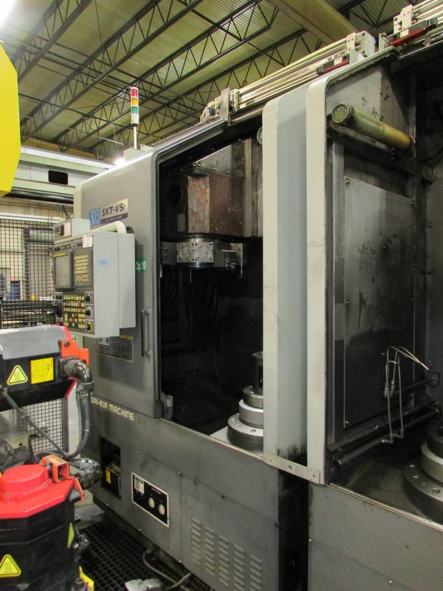 2010 Hyundai Kia Machine SKT-V5R/L F2II-TB Vertical CNC Turret Turning Cell - Image 3 of 50