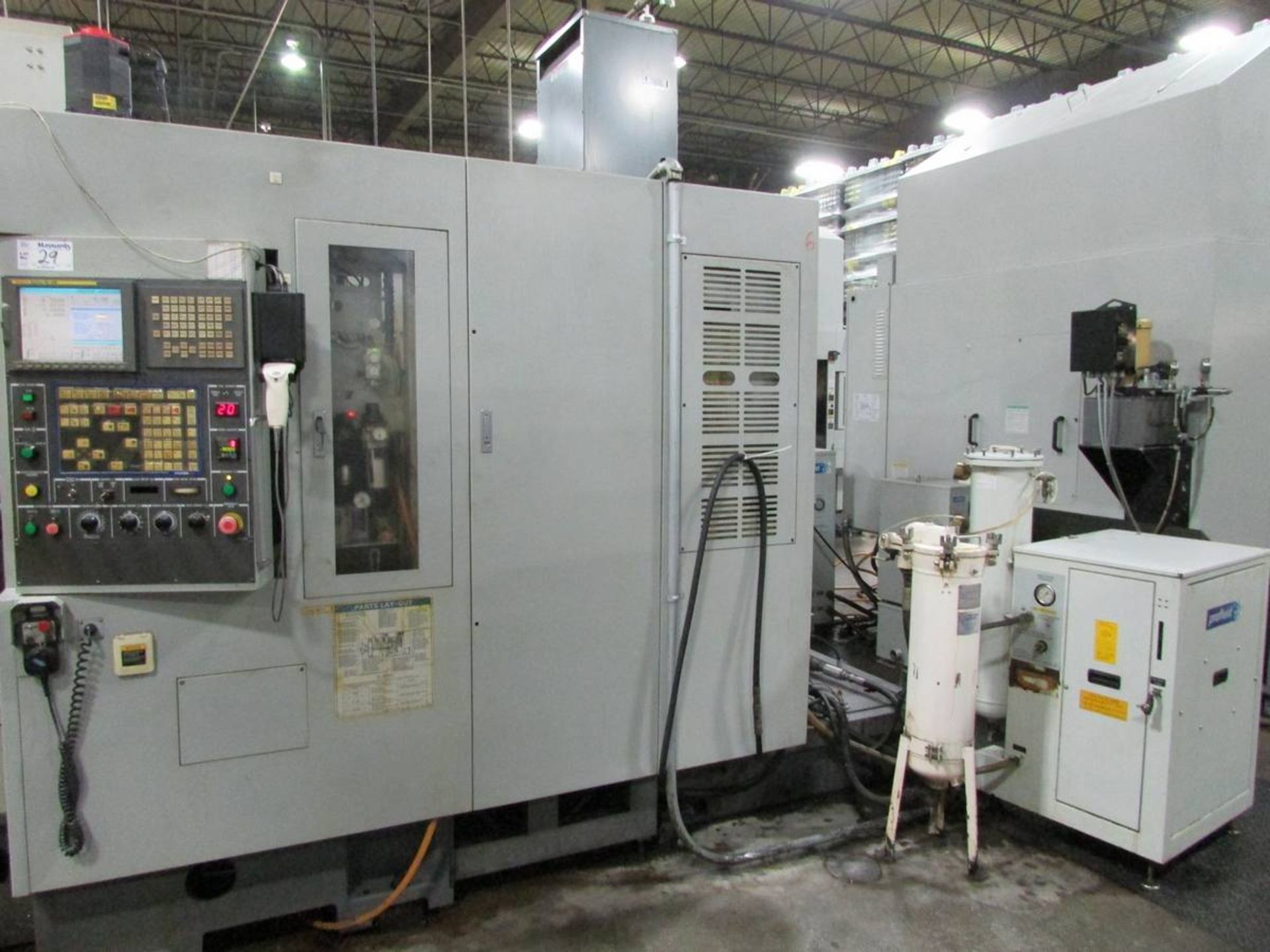 2007 Hyundia Kia Machine HS400 Horizontal 4-Axis CNC Machining Center - Image 9 of 34