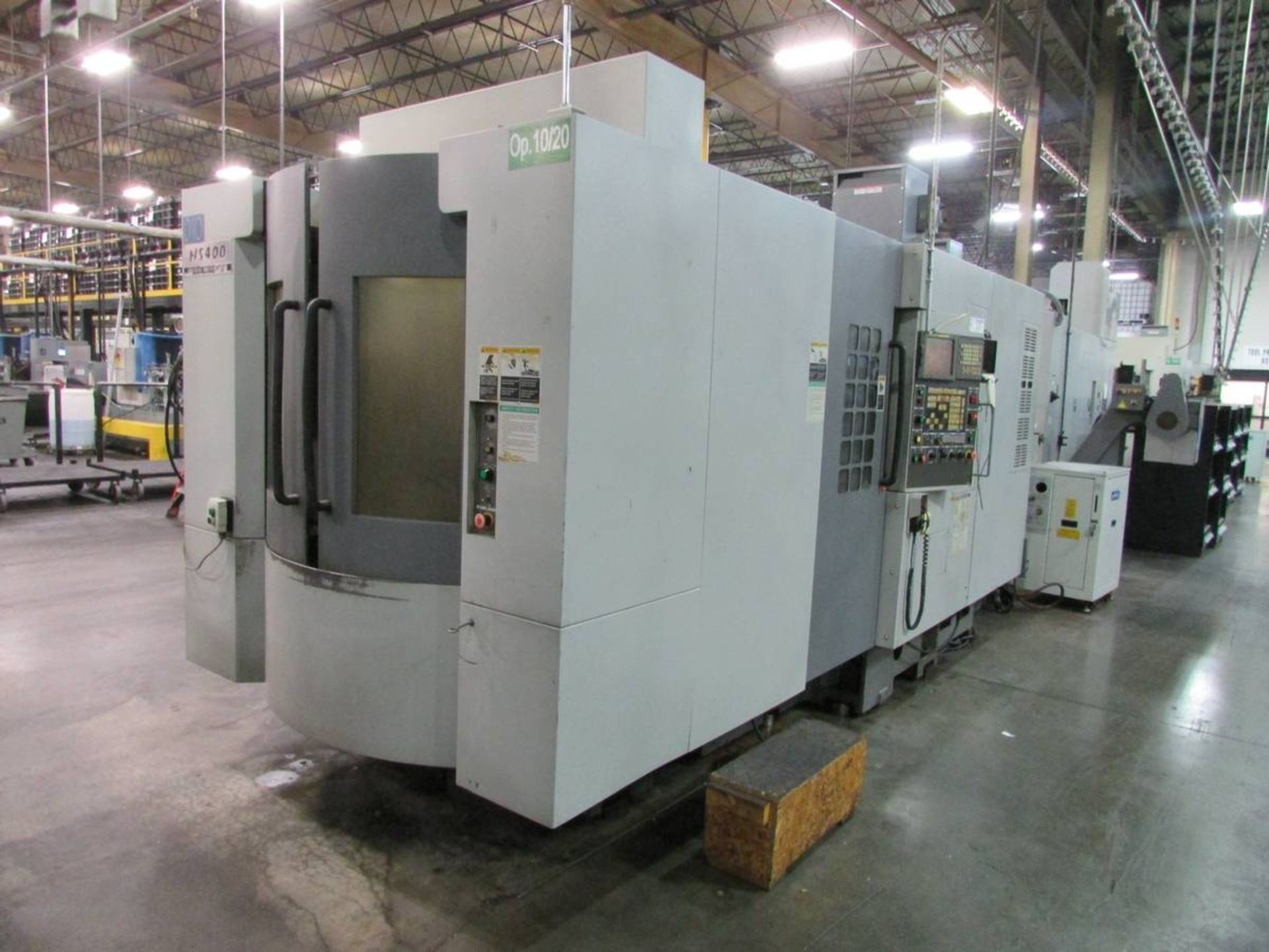 2007 Hyundia Kia Machine HS400 Horizontal 4-Axis CNC Machining Center