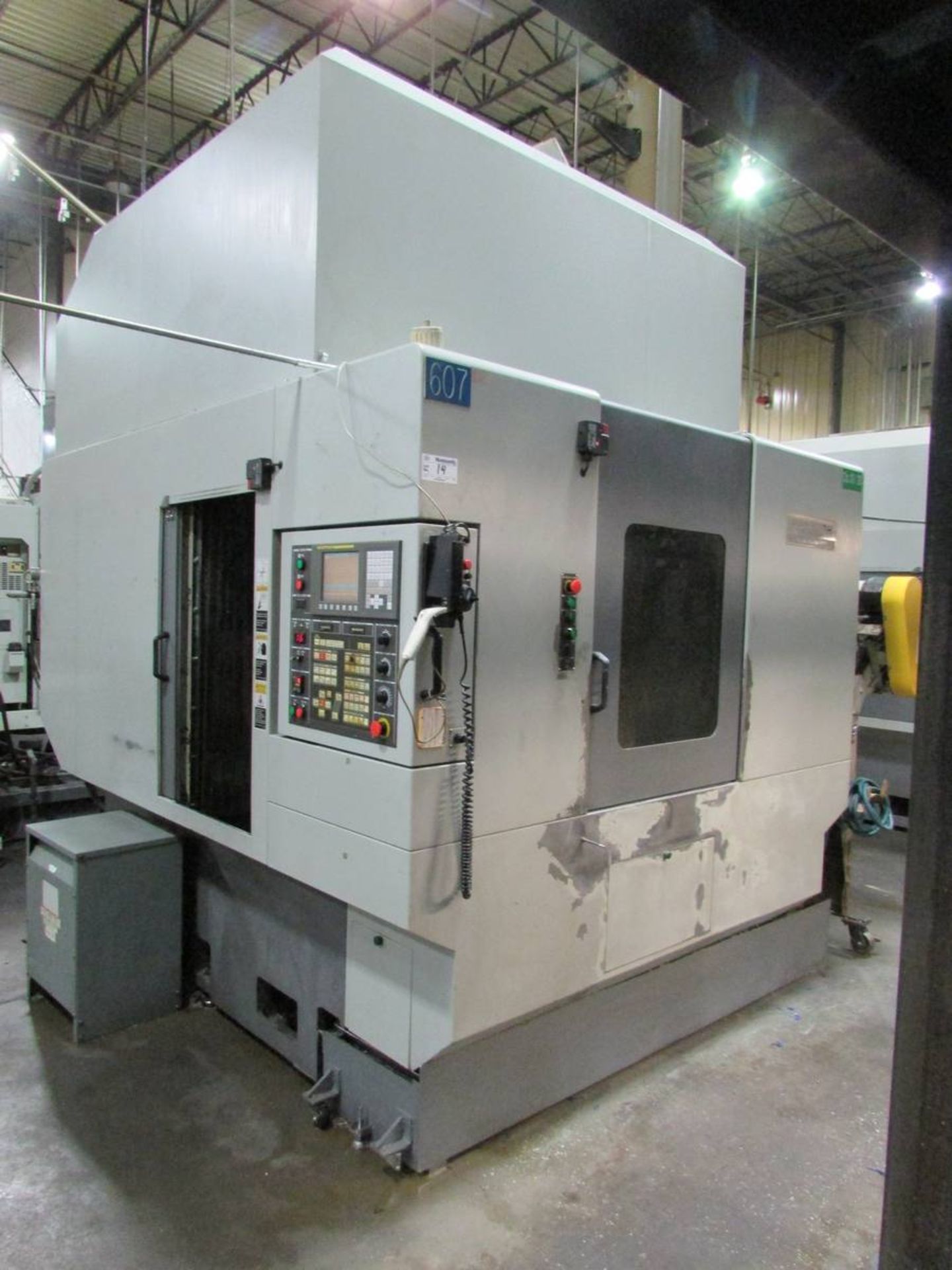 2009 Hyundia Kia Machine HIV50D Vertical 3-Axis CNC Machining Center - Image 9 of 28