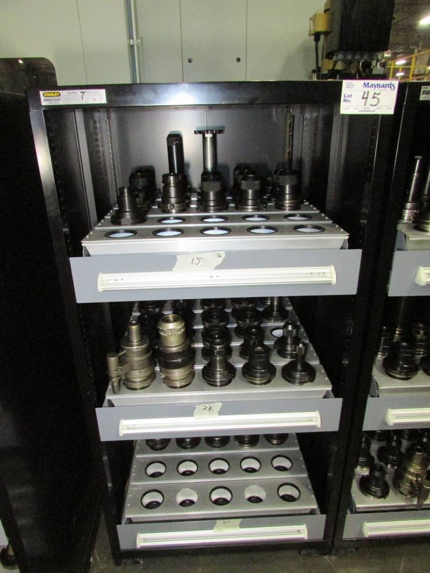 (65) Assorted CAT 50 Tool Holders and Tooling
