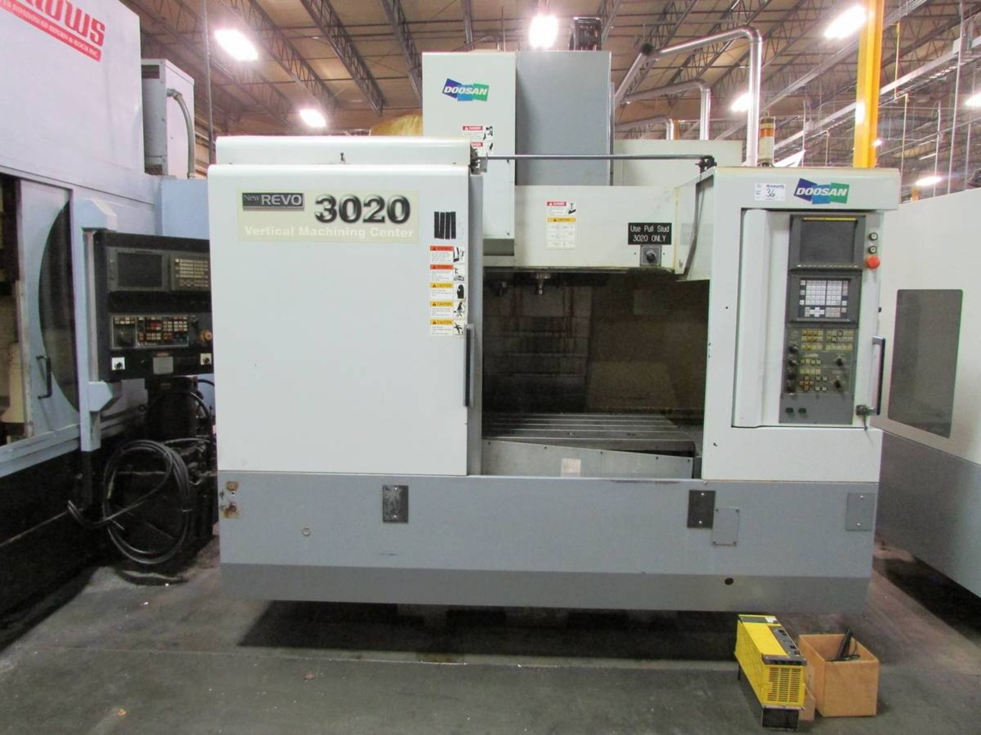 2004 Doosan Mecatec REVO 3020 Vertical 3-Axis CNC Milling Machine - Image 2 of 23