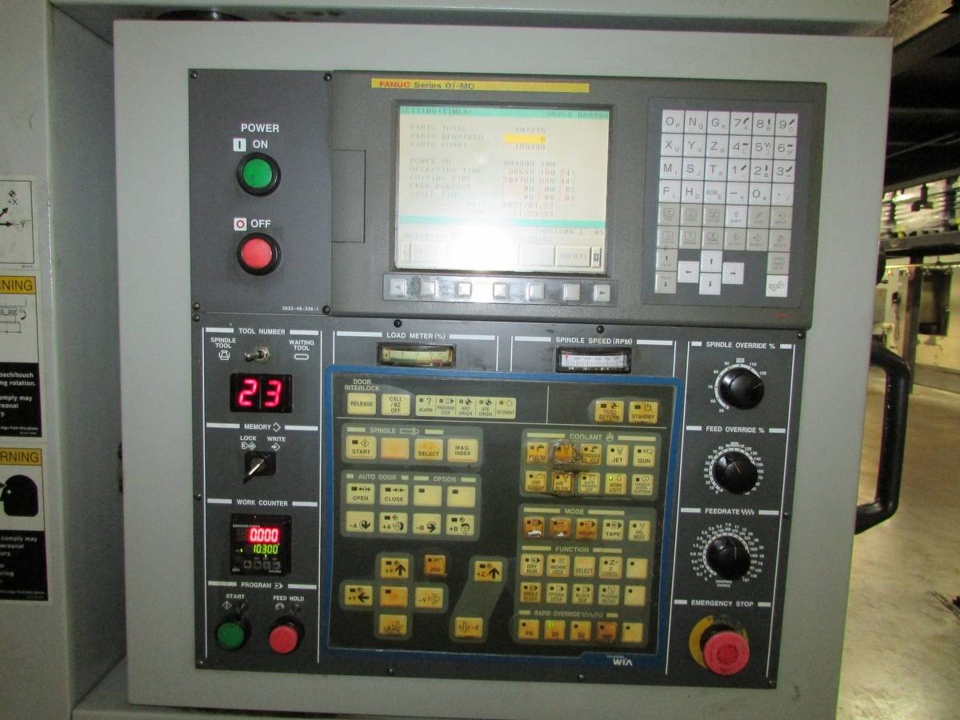 2006 Hyundia Kia Machine HIV50D Vertical 3-Axis CNC Machining Center - Image 9 of 29