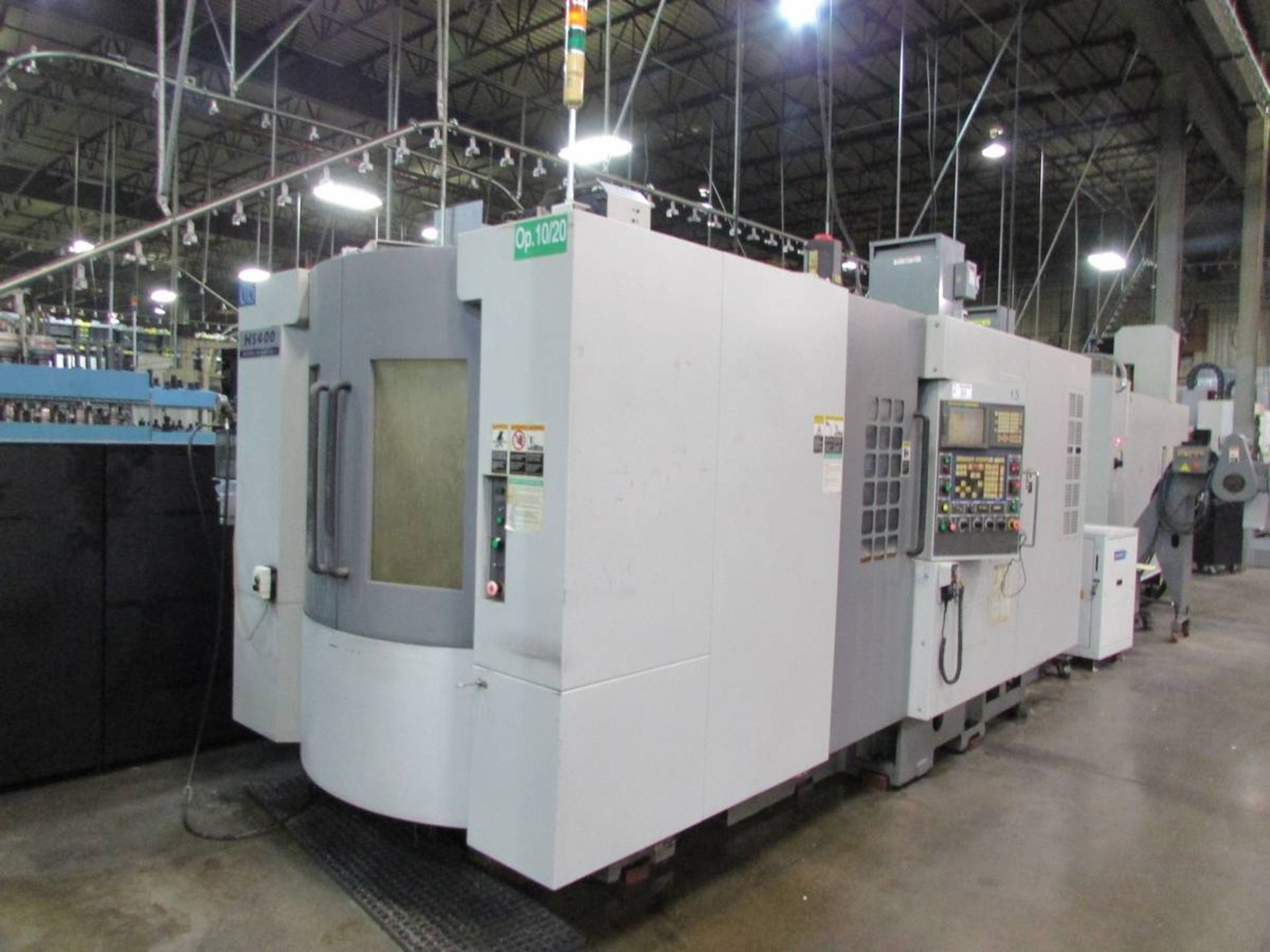 2008 Hyundia Kia Machine HS400 Horizontal 4-Axis CNC Machining Center