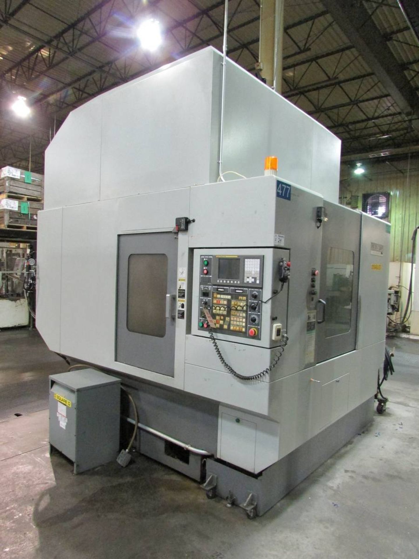 2007 Hyundia Kia Machine HIV50D Vertical 3-Axis CNC Machining Center