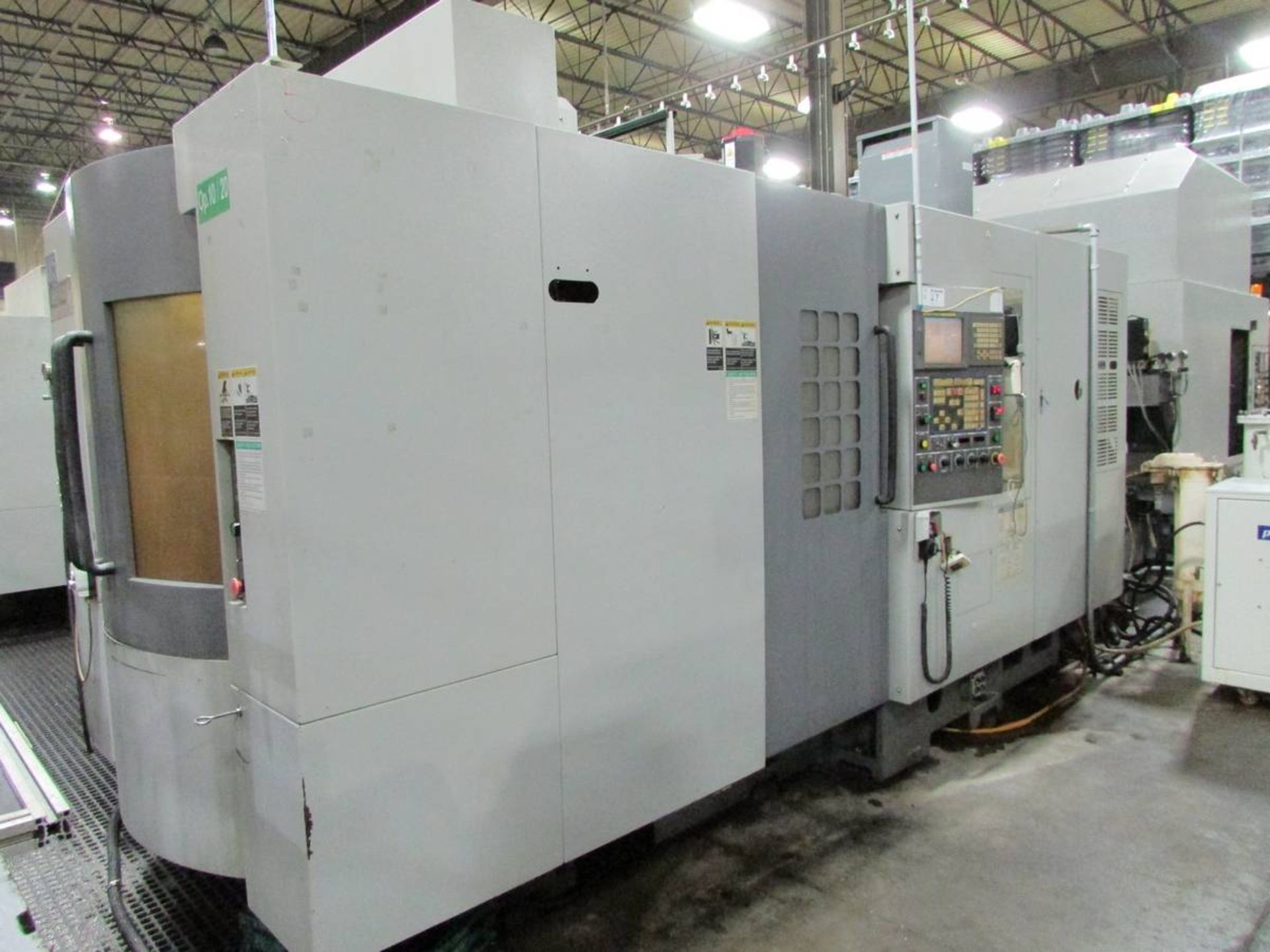 2007 Hyundia Kia Machine HS400 Horizontal 4-Axis CNC Machining Center