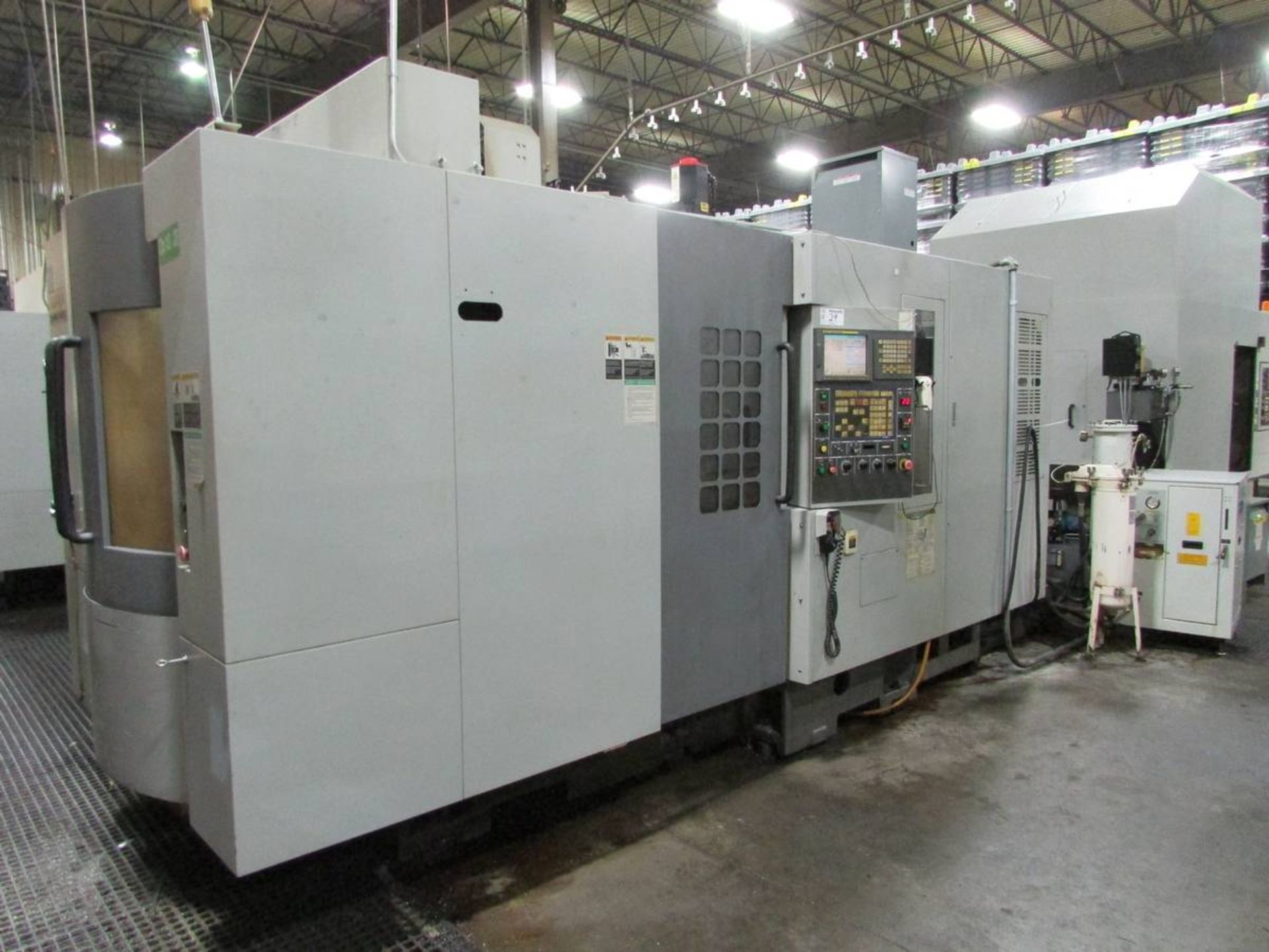 2007 Hyundia Kia Machine HS400 Horizontal 4-Axis CNC Machining Center