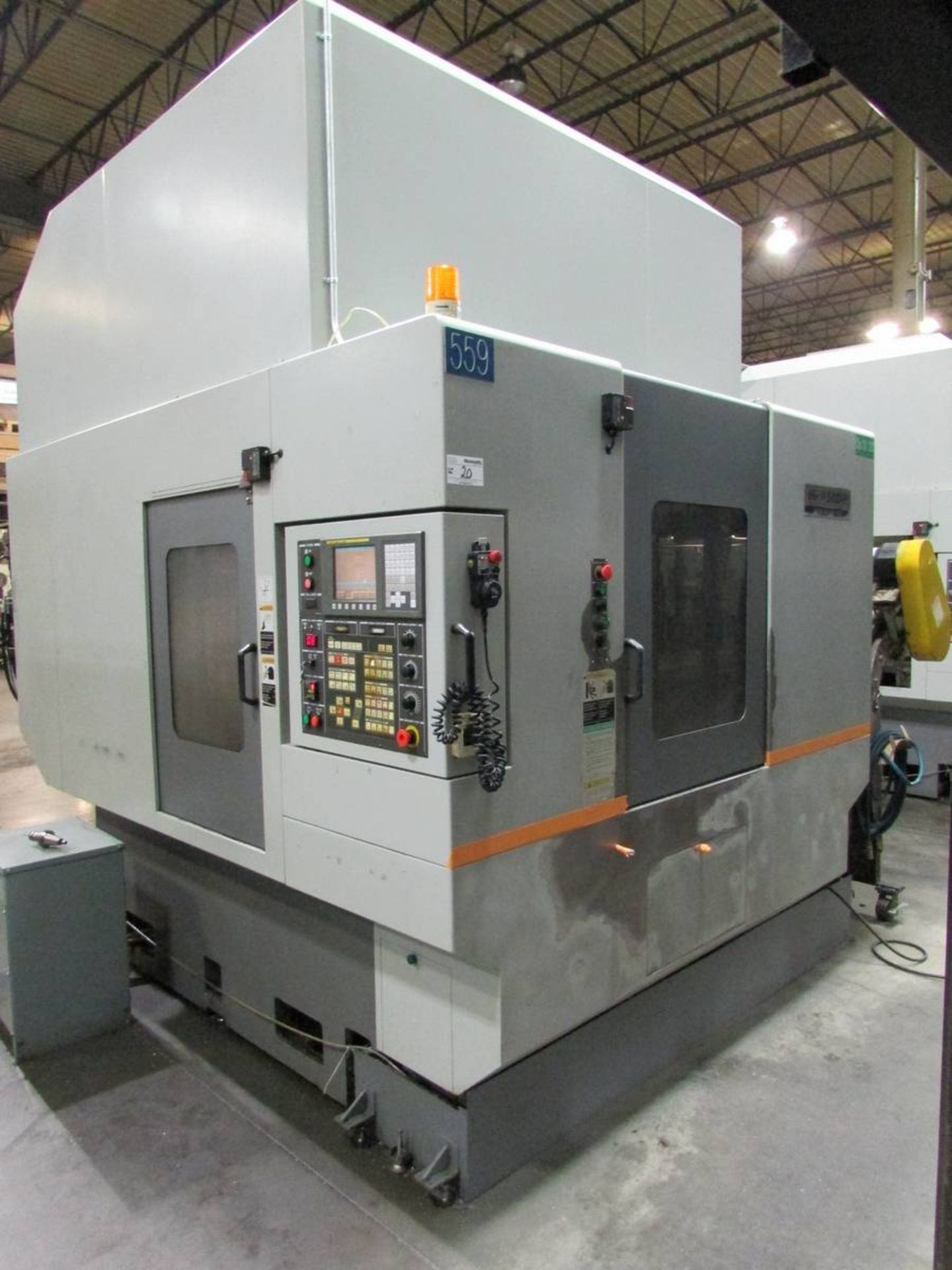 2009 Hyundia Kia Machine HIV50D Vertical 3-Axis CNC Machining Center - Image 9 of 28