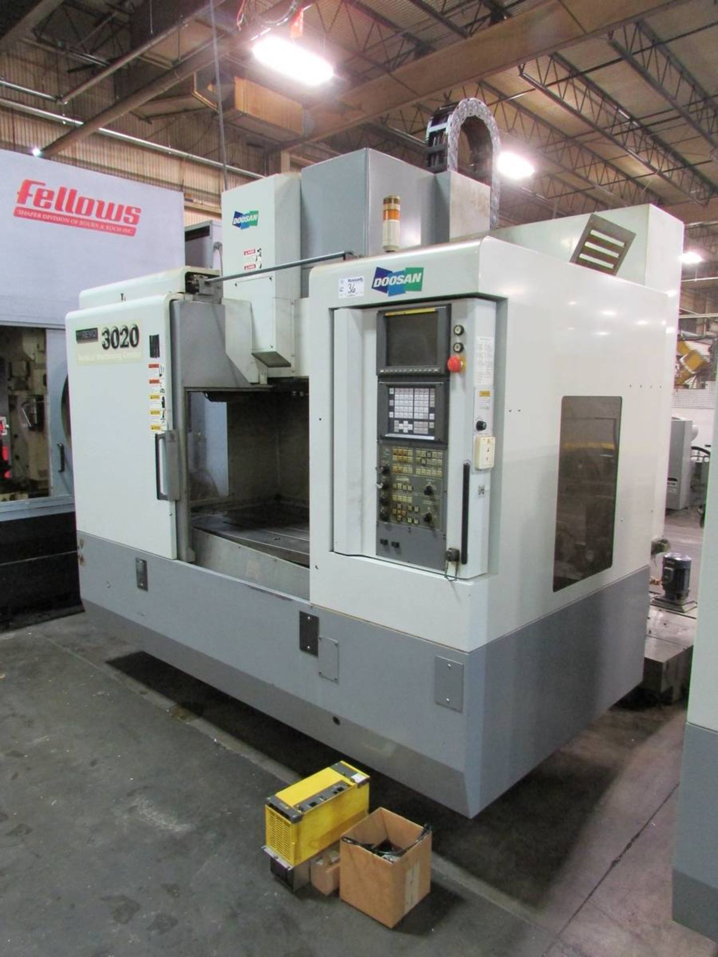 2004 Doosan Mecatec REVO 3020 Vertical 3-Axis CNC Milling Machine - Image 9 of 23