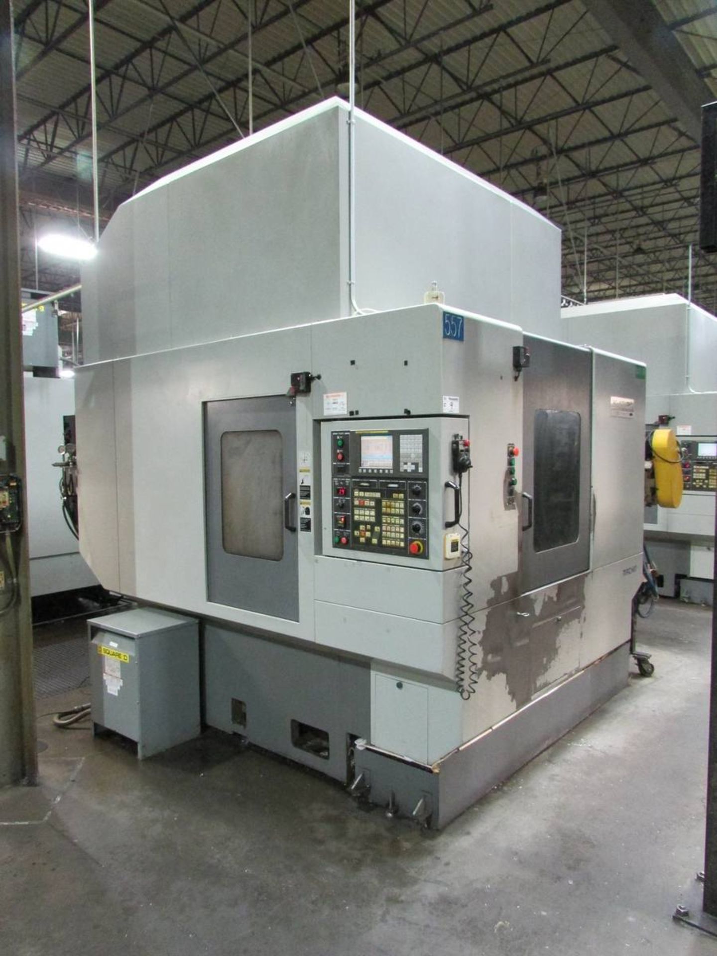 2009 Hyundia Kia Machine HIV50D Vertical 3-Axis CNC Machining Center