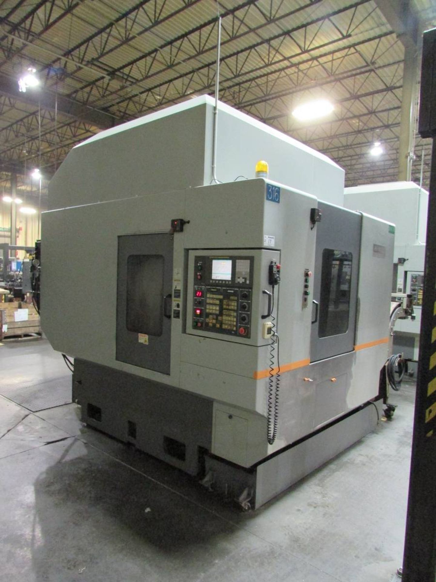 2006 Hyundia Kia Machine HIV50D Vertical 3-Axis CNC Machining Center