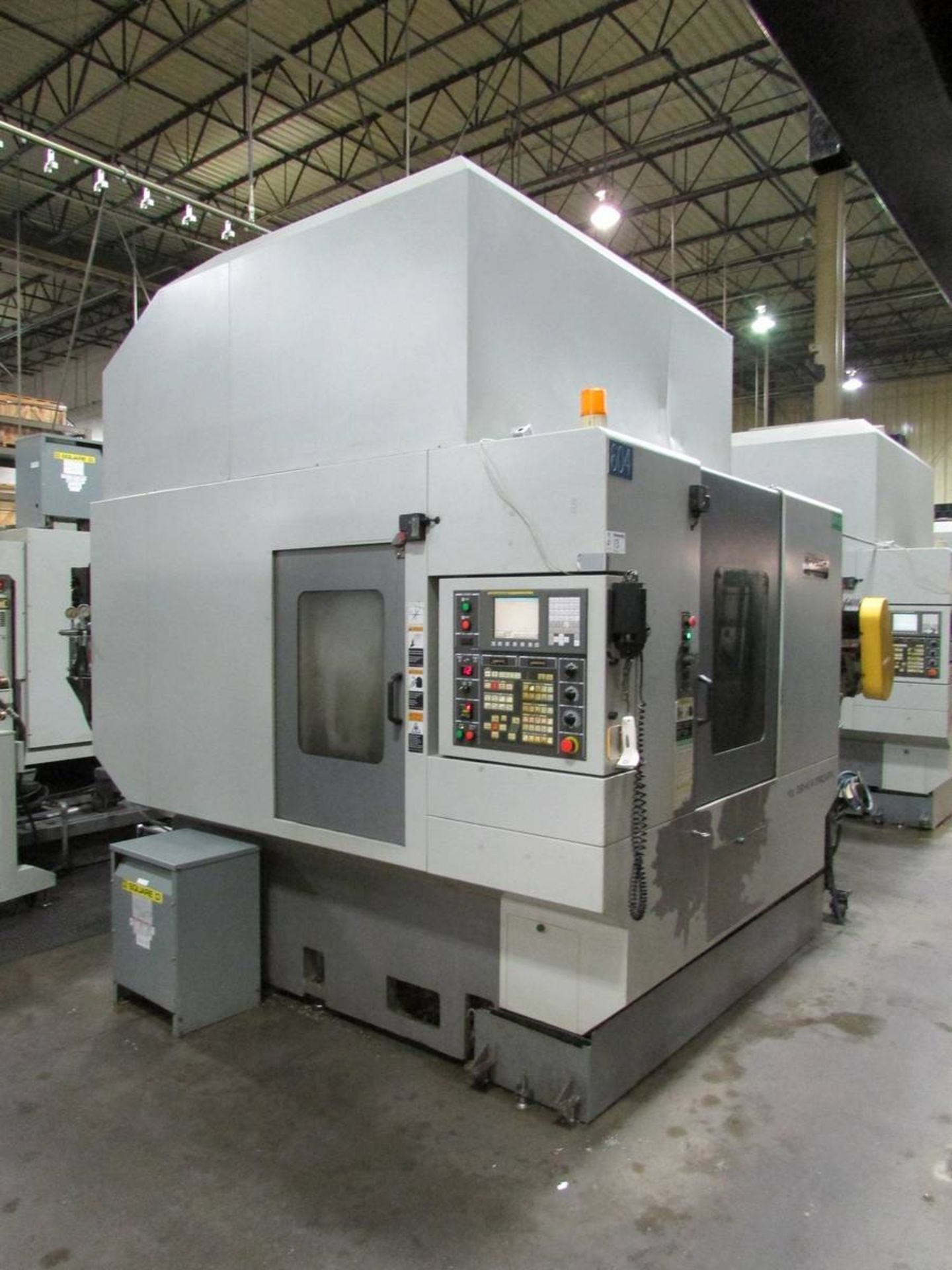 2009 Hyundia Kia Machine HIV50D Vertical 3-Axis CNC Machining Center