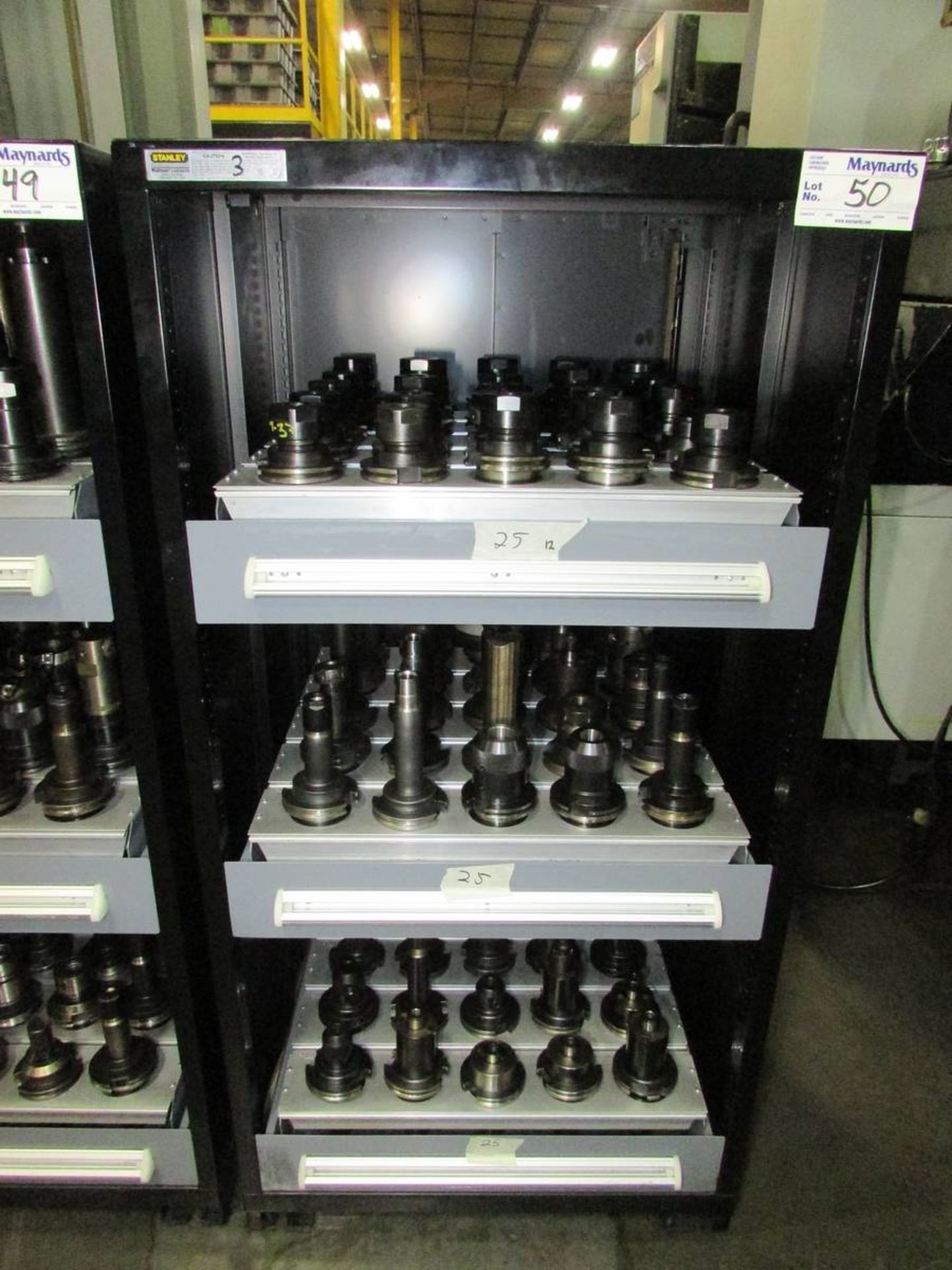 (75) Assorted CAT 50 Tool Holders and Tooling