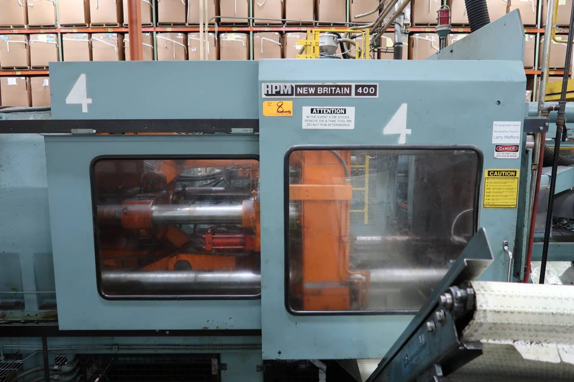 HPM 400-TP-20 400-Ton Thermo Plastic Injection Molding Press - Image 5 of 30