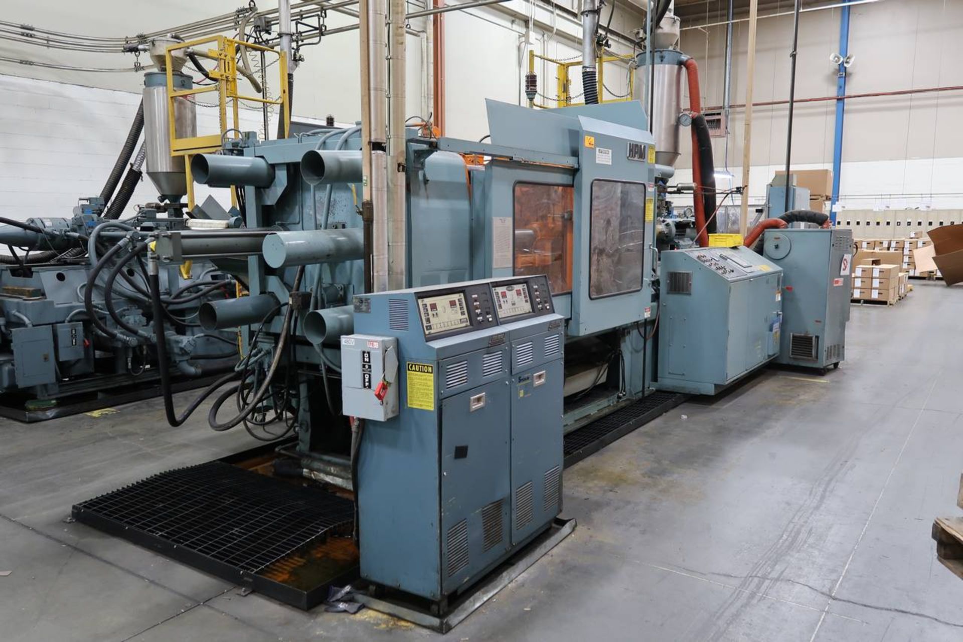 1987 HPM 400-TP-20 400-Ton Thermo Plastic Injection Molding Press