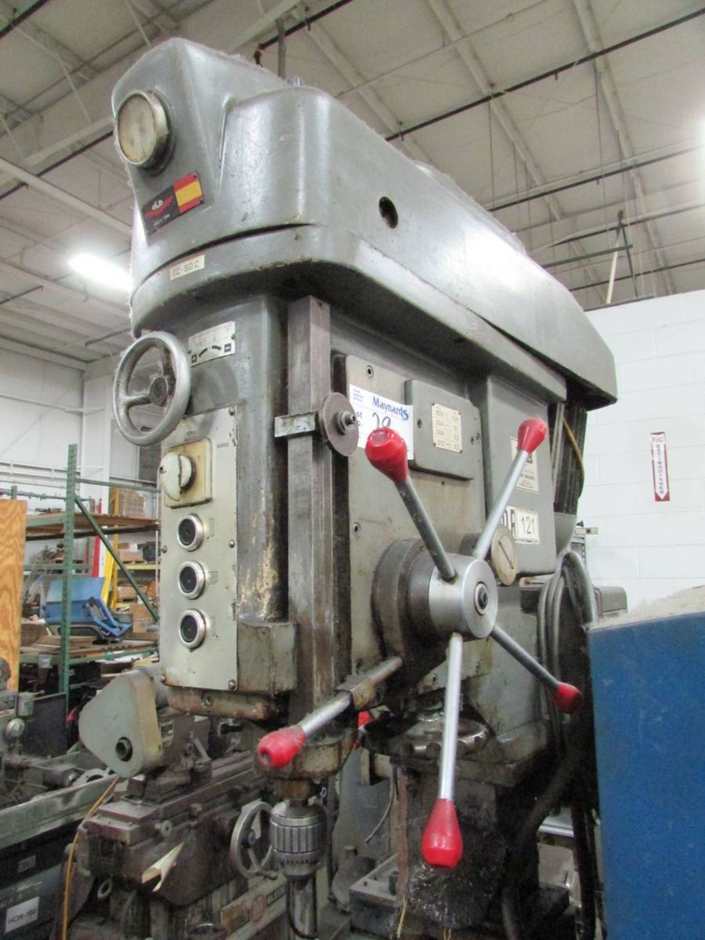 Anjo TC-50C 24" Pedestal Drill/Tapping Press - Image 2 of 13