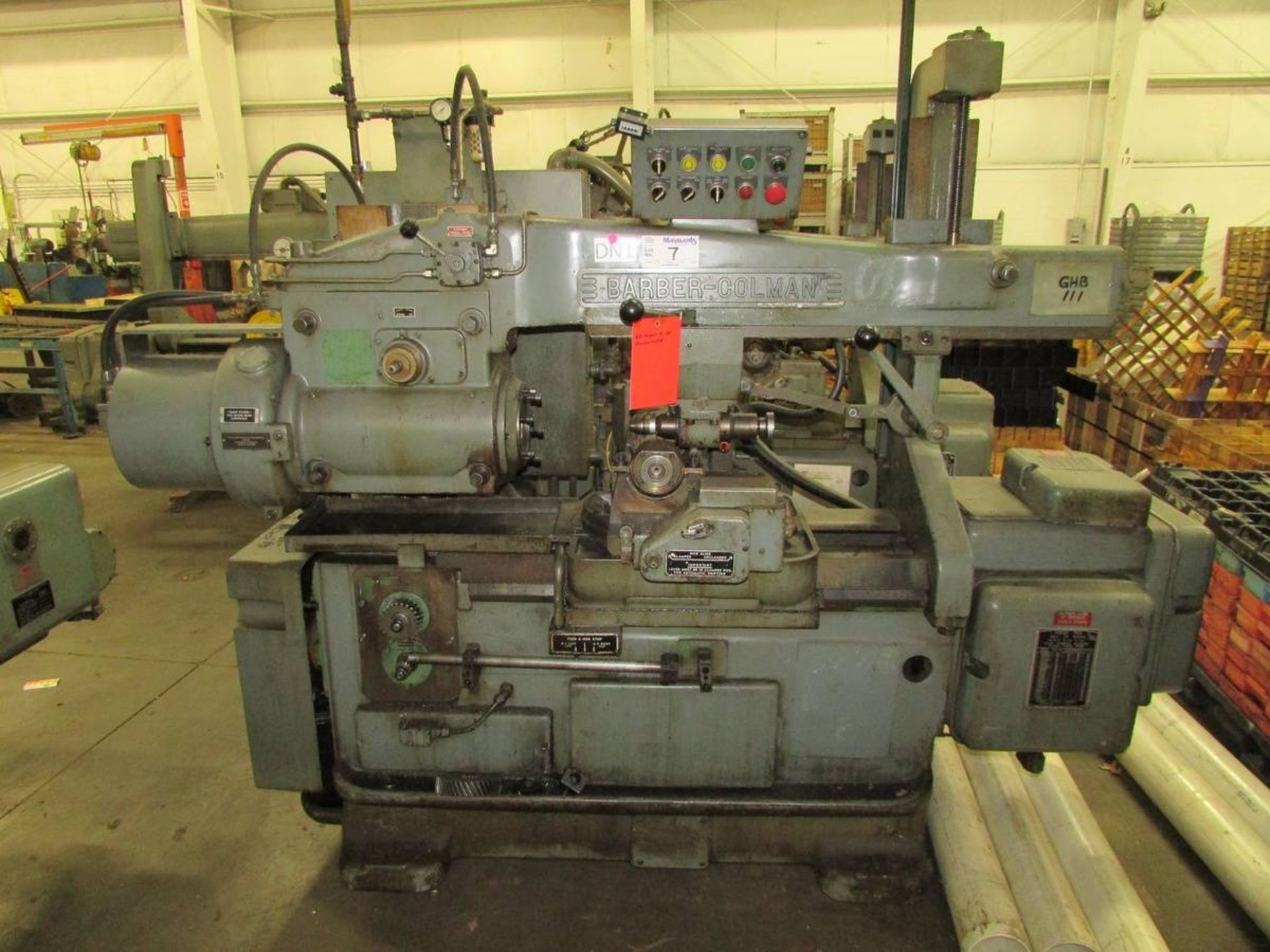 Barber Colman 16-16 Gear Hobbing Machine